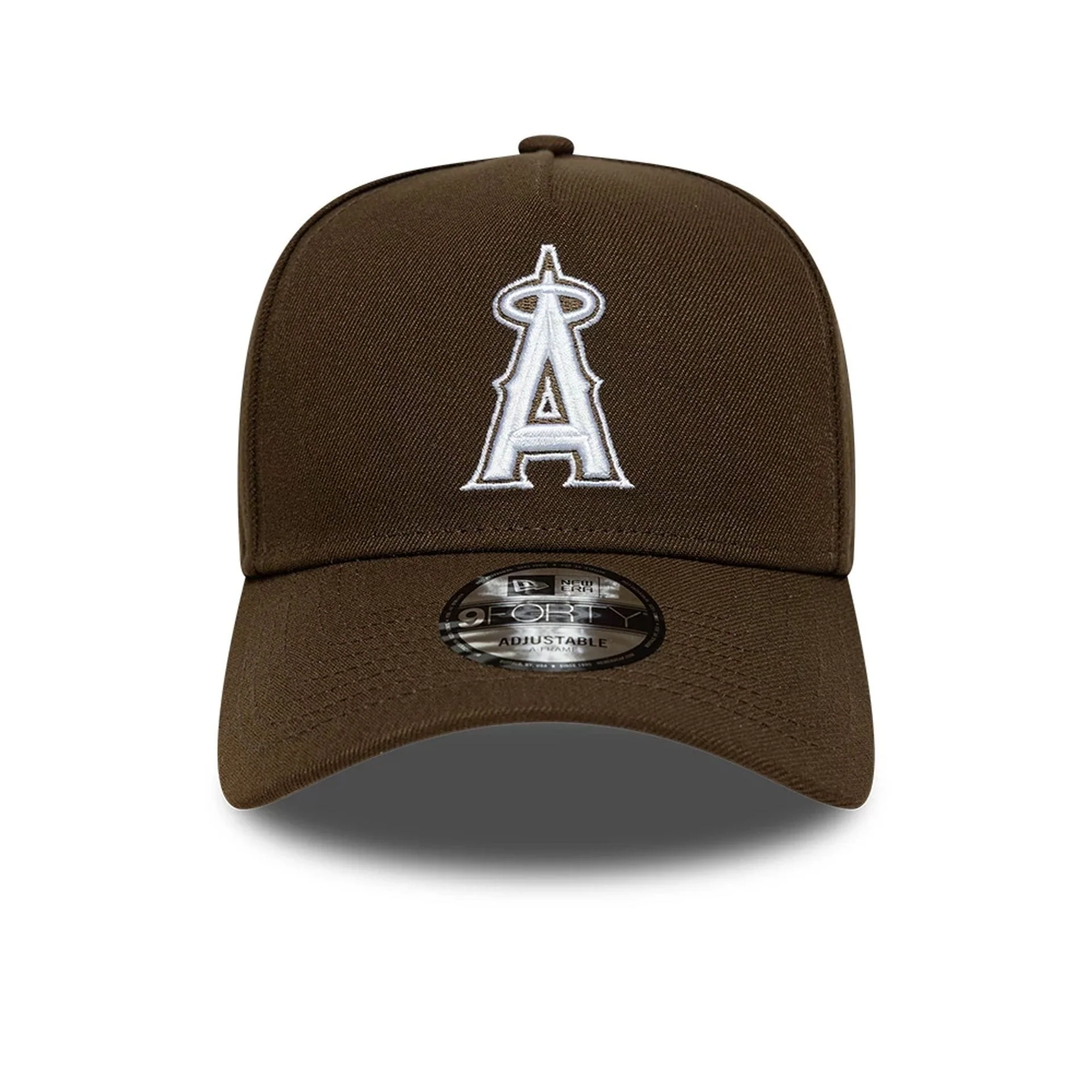 6629-la-angels-mlb-dark-brown-9forty-a-frame-adjustable-cap-3.webp LA Angels MLB Dark Brown 9FORTY A-Frame Adjustable Cap