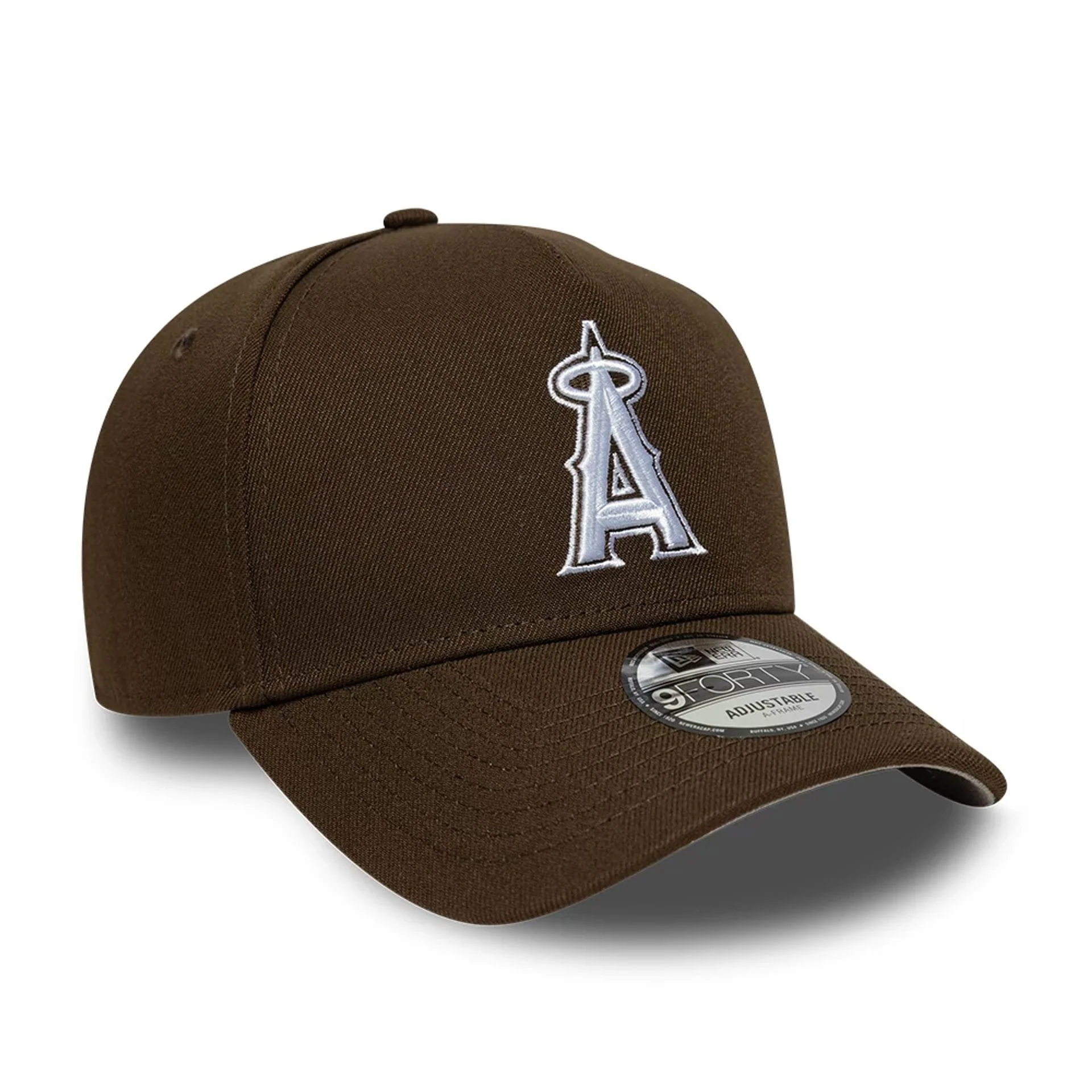 6629-la-angels-mlb-dark-brown-9forty-a-frame-adjustable-cap-4.webp LA Angels MLB Dark Brown 9FORTY A-Frame Adjustable Cap