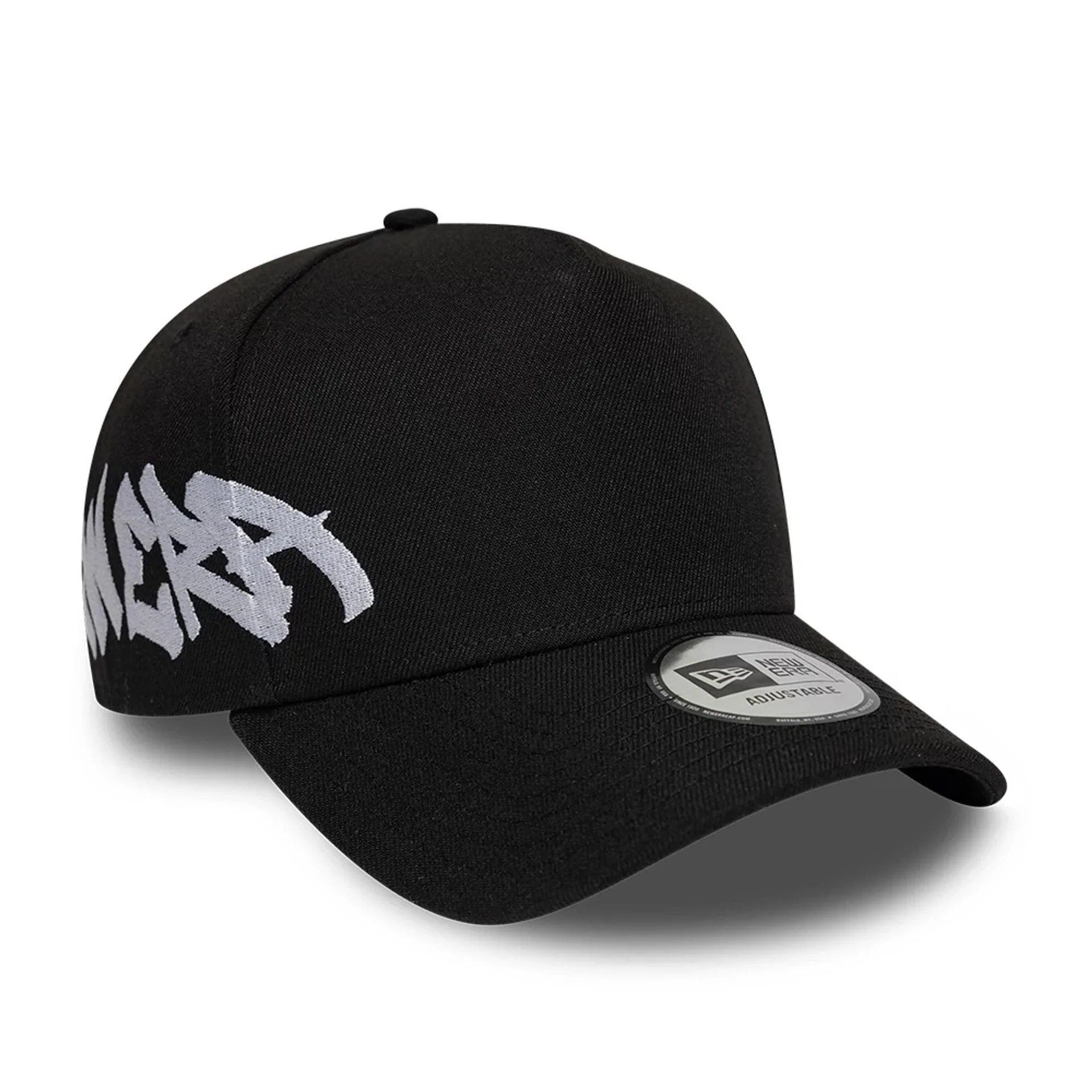 New Era Essential Tagging Black 9FORTY A-Frame Adjustable Cap