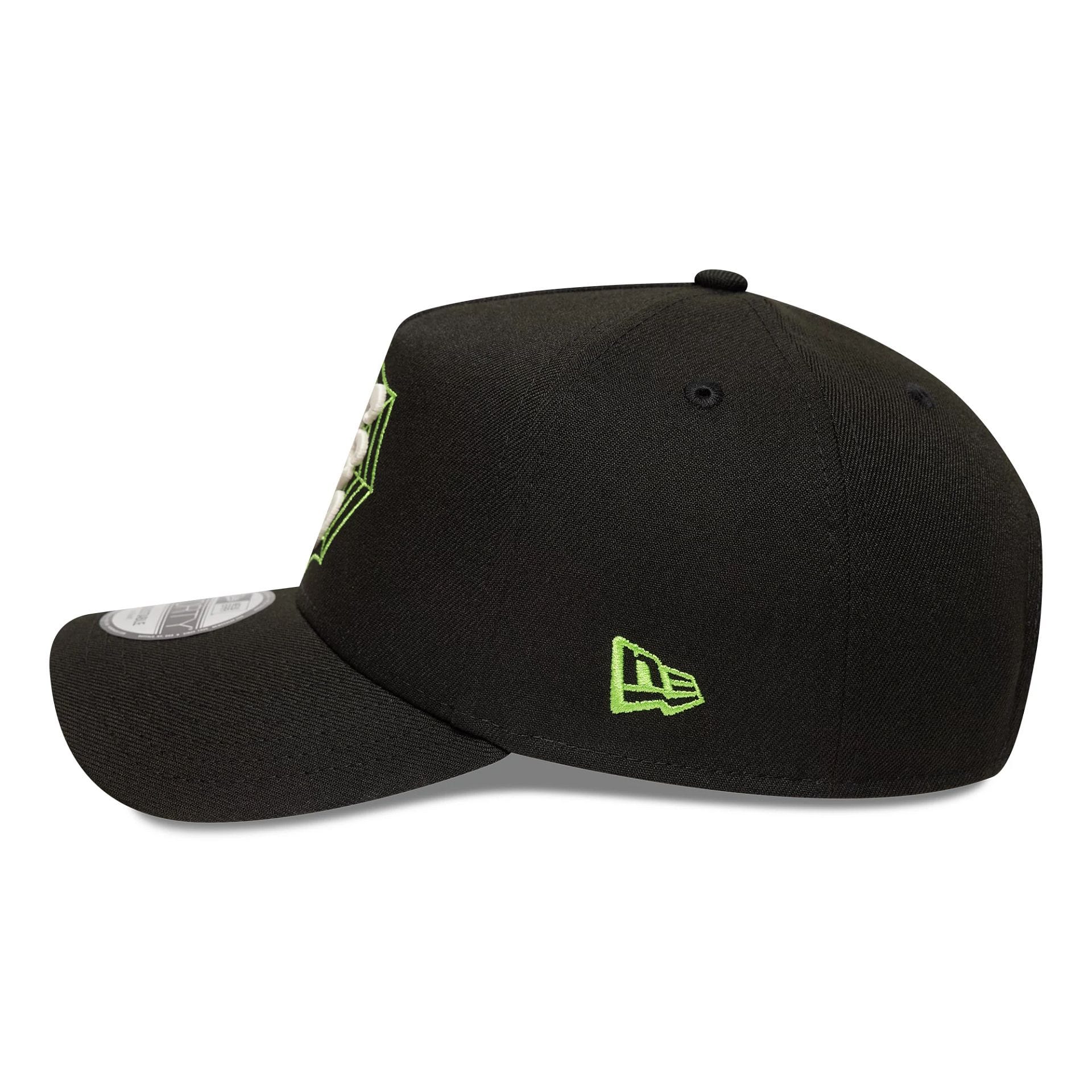6675-new-era-spider-black-9forty-a-frame-adjustable-cap-5.jpg New Era Spider Black 9FORTY A-Frame Adjustable Cap