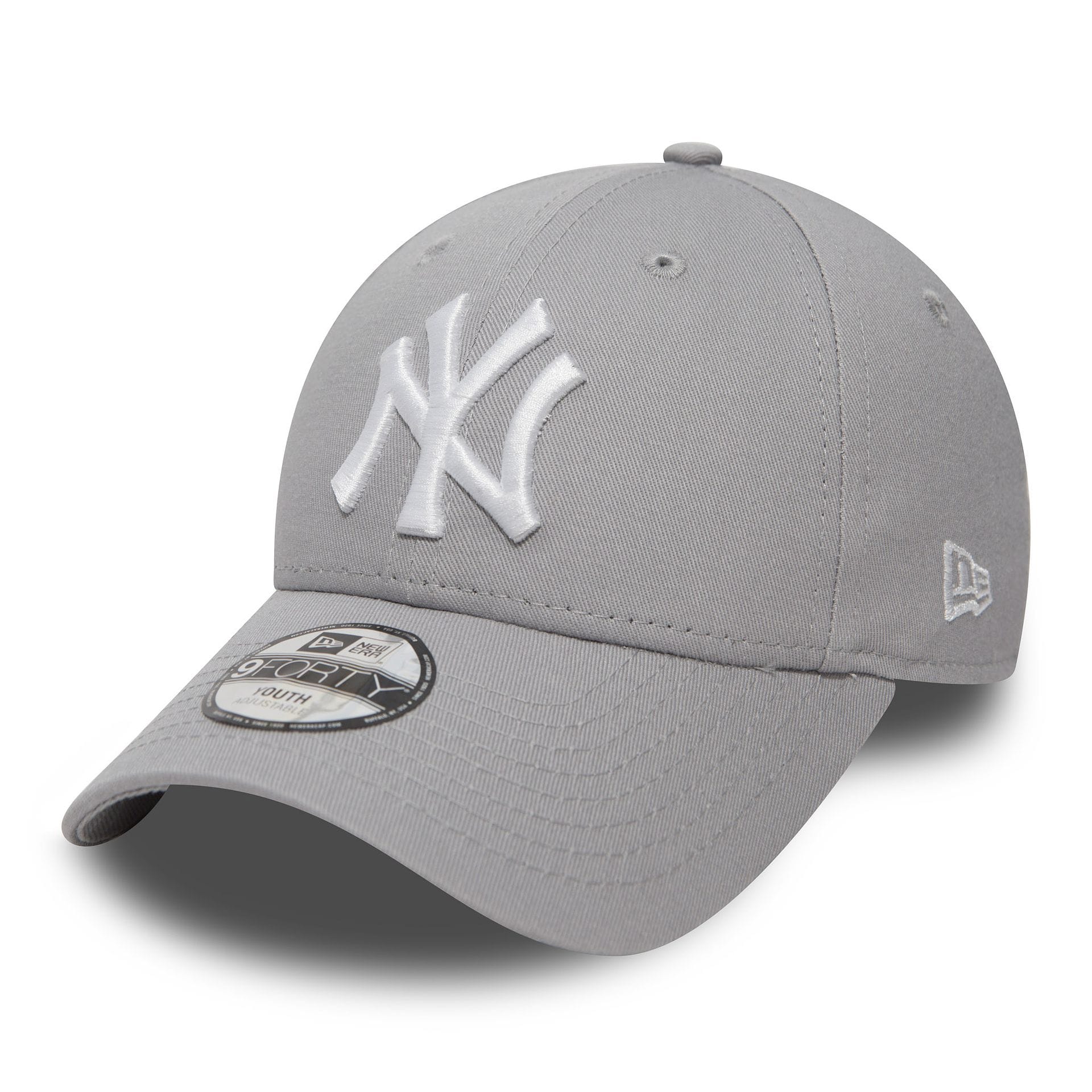 6772-new-york-yankees-essential-kids-grey-9forty-cap-1.jpg New York Yankees Essential Kids Grey 9FORTY Cap