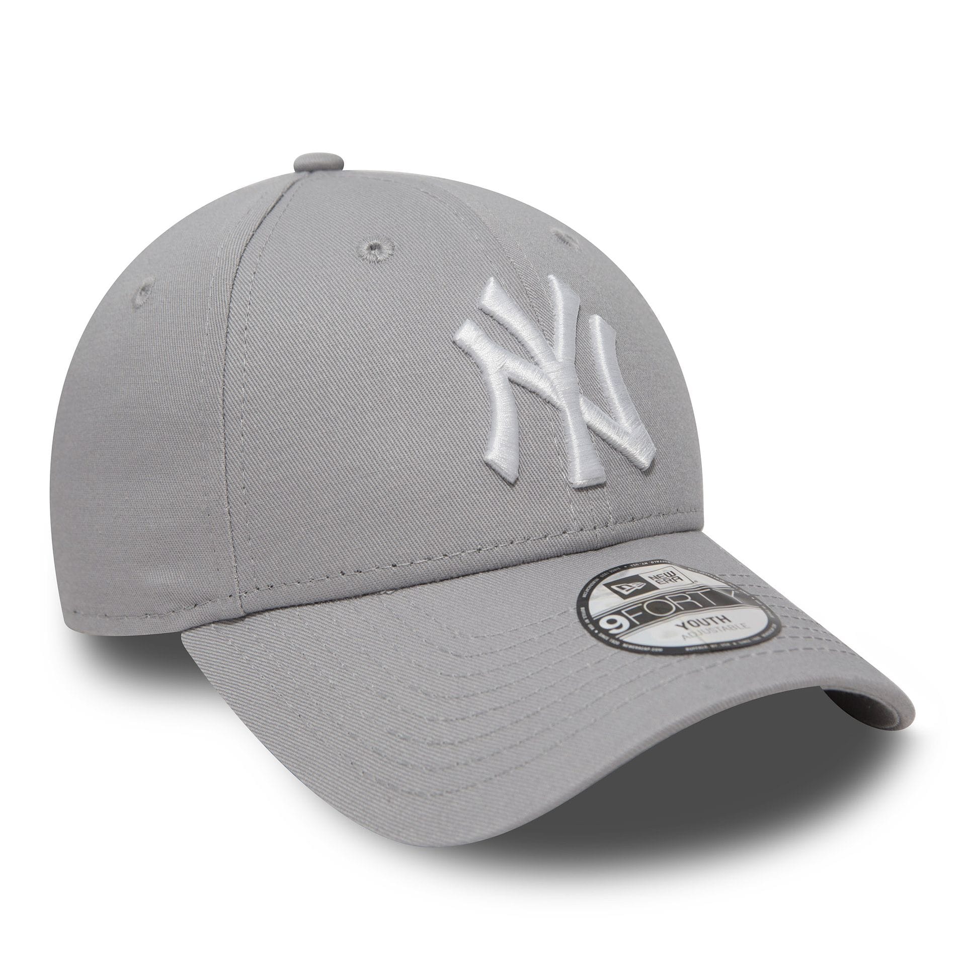 6772-new-york-yankees-essential-kids-grey-9forty-cap-4.jpg New York Yankees Essential Kids Grey 9FORTY Cap