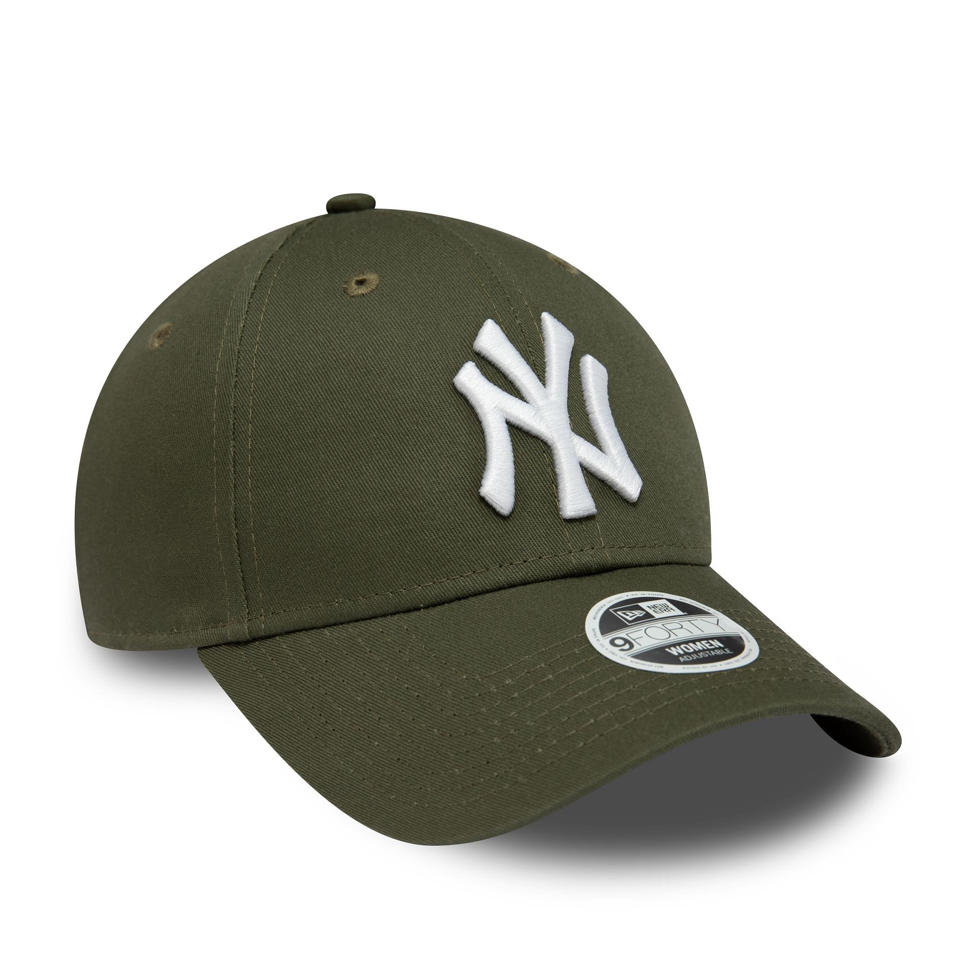 New York Yankees Womens League Essential Green 9FORTY Adjustable Cap