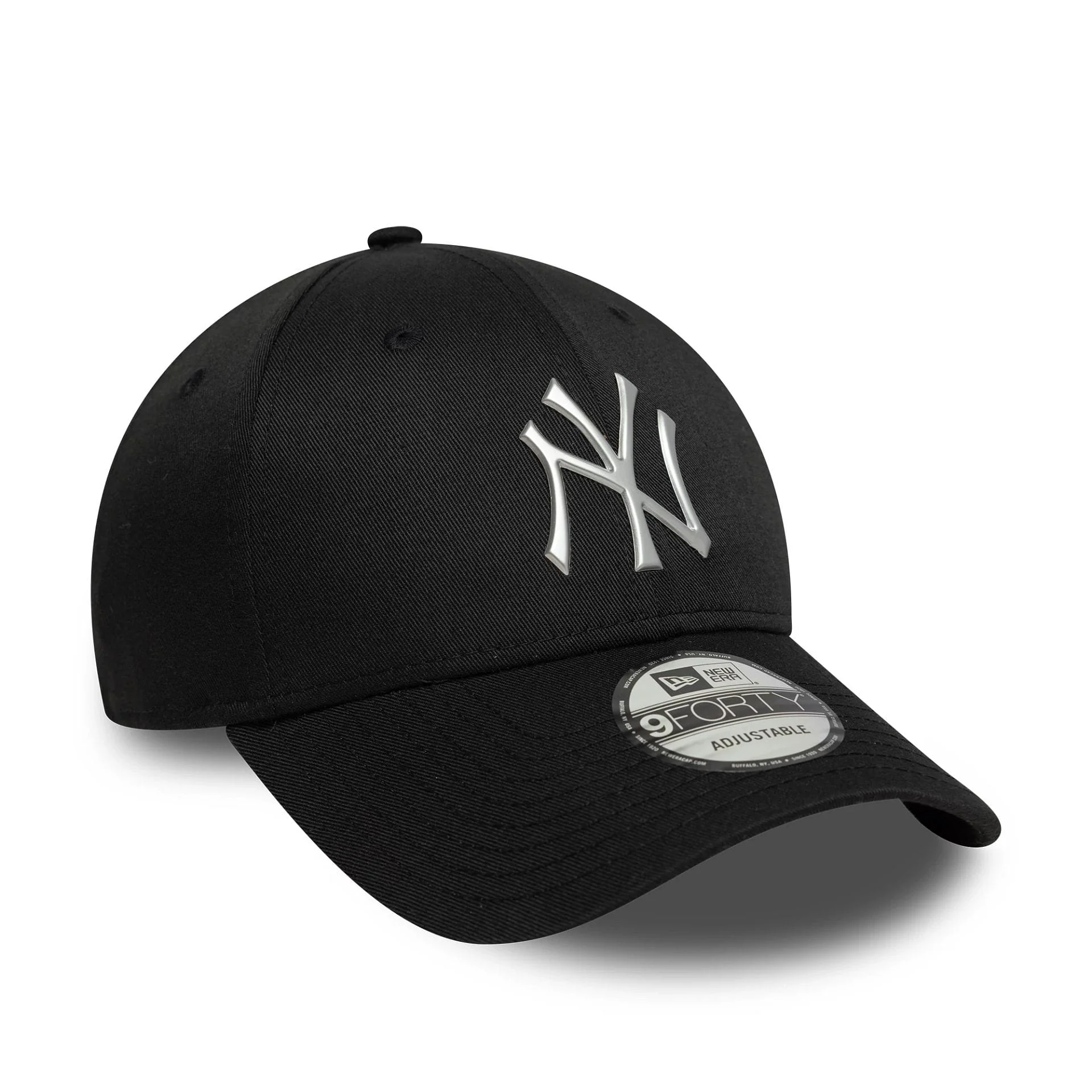 6902-new-york-yankees-mlb-metallic-black-9forty-cap-3.webp New York Yankees MLB Metallic Black 9FORTY Cap