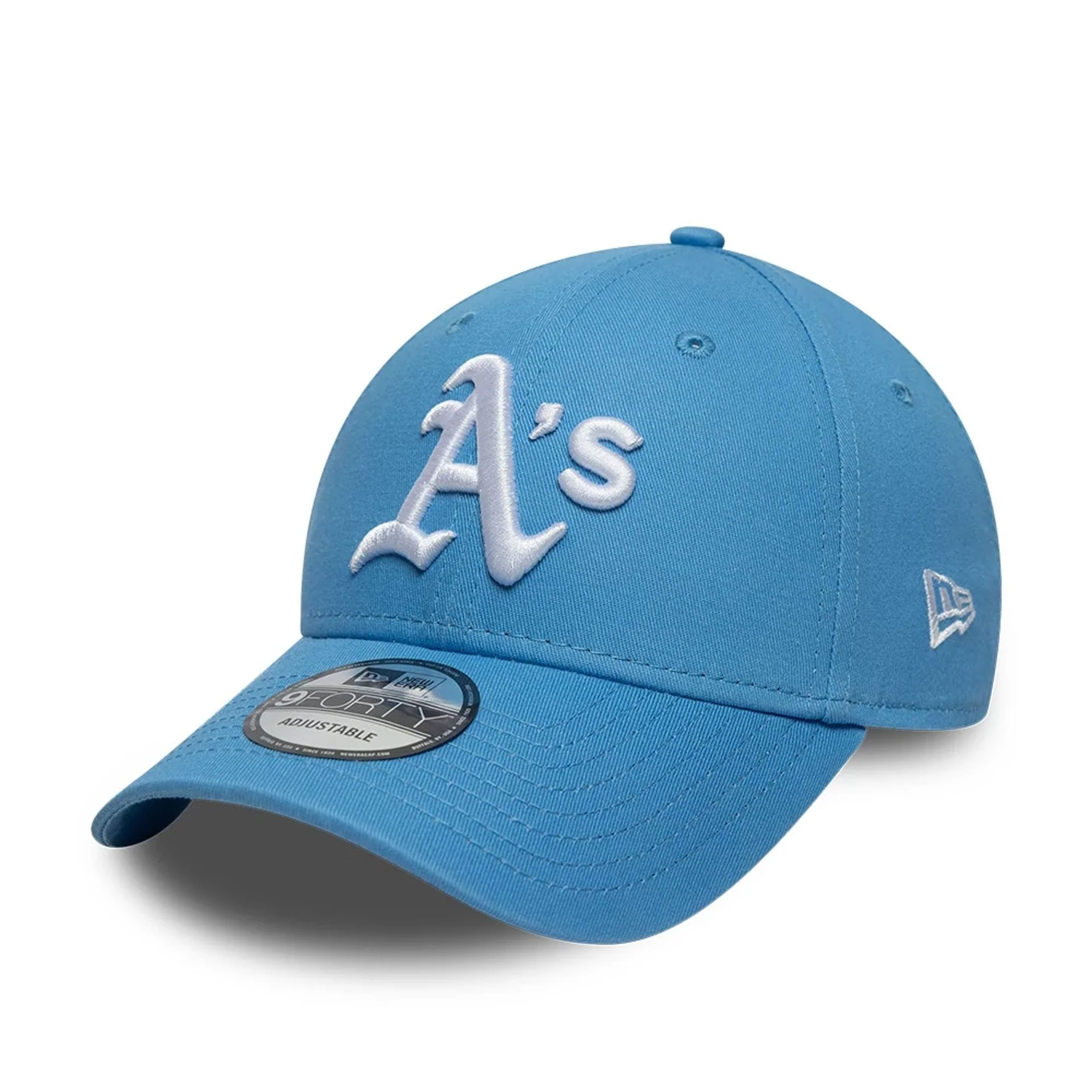 6929-athletics-mlb-league-essential-pastel-blue-9forty-adjustable-cap-1.webp Athletics MLB League Essential Pastel Blue 9FORTY Adjustable Cap