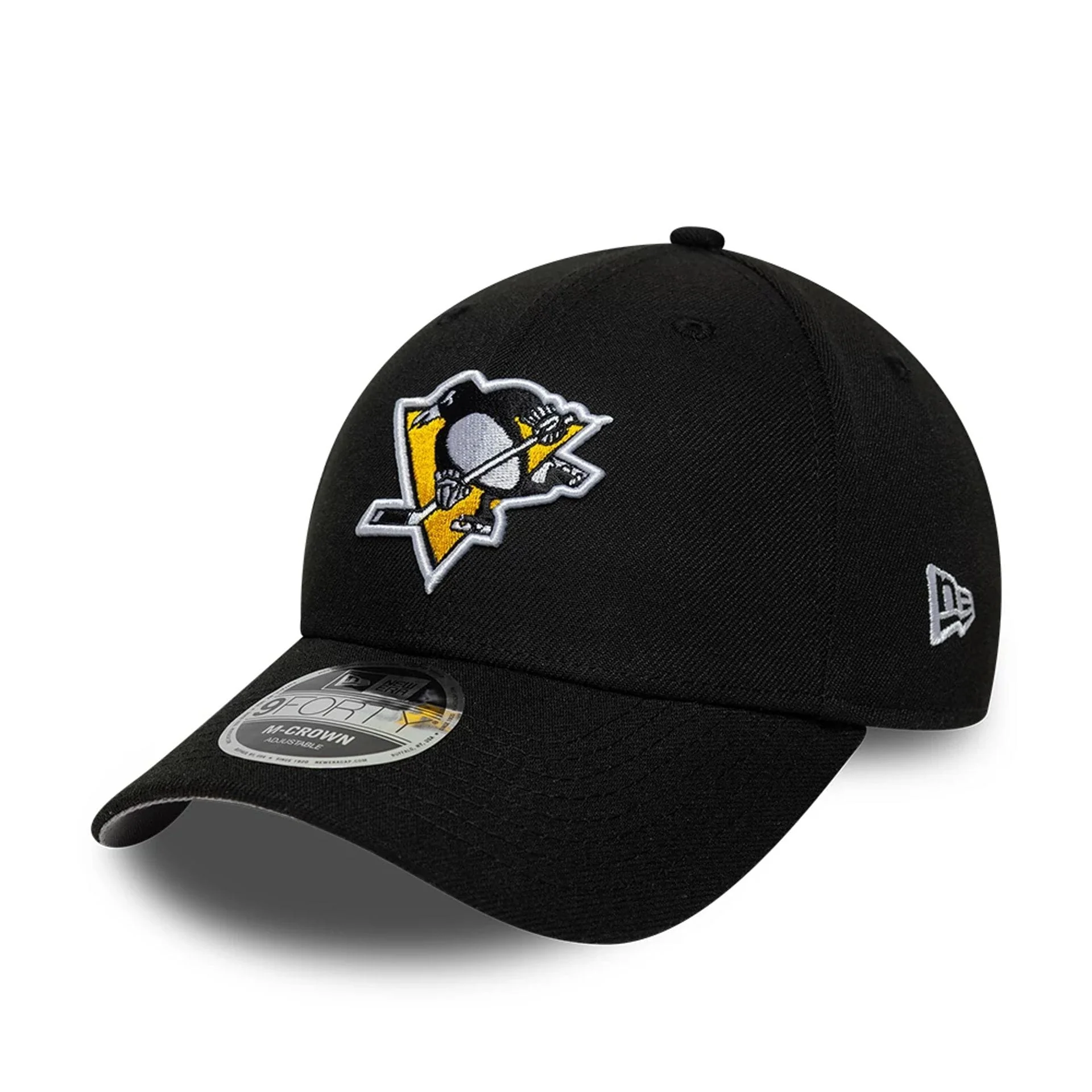 6976-pittsburgh-penguins-nhl-team-black-9forty-m-crown-adjustable-cap-1.webp Pittsburgh Penguins NHL Team Black 9FORTY M-Crown Adjustable Cap