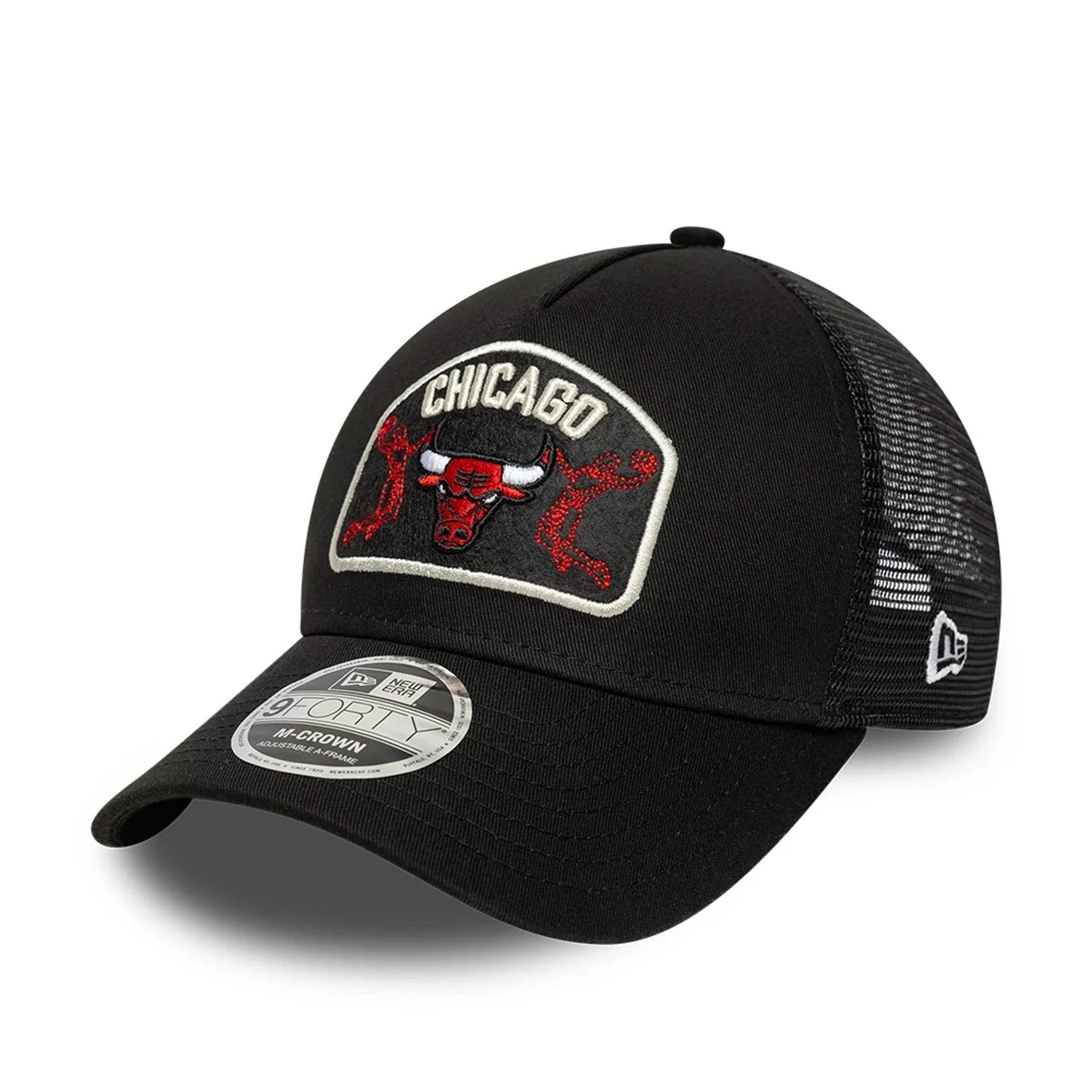 7005-chicago-bulls-nba-black-9forty-m-crown-a-frame-trucker-adjustable-cap-1.webp Chicago Bulls NBA Black 9FORTY M-Crown A-Frame Trucker Adjustable Cap