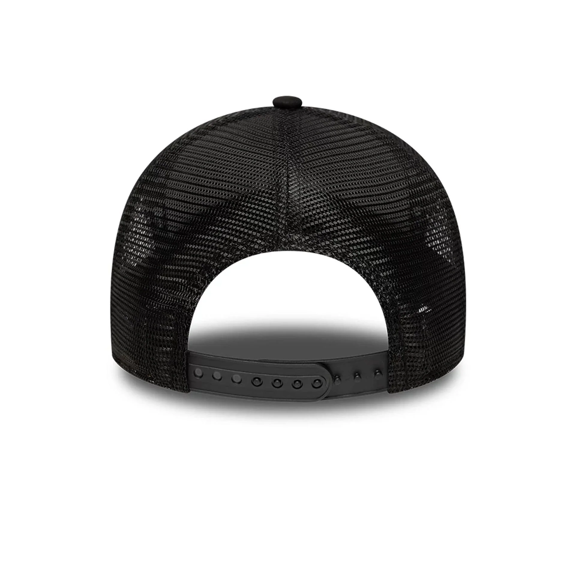 Chicago Bulls NBA Black 9FORTY M-Crown A-Frame Trucker Adjustable Cap