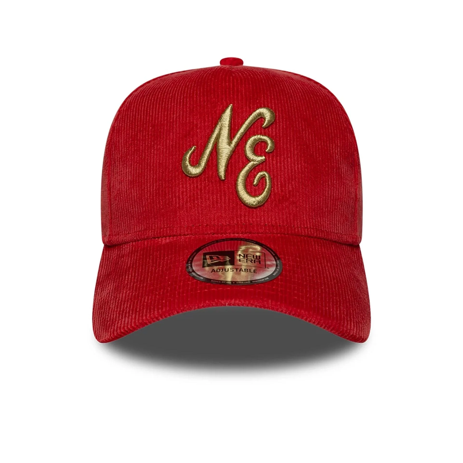 New Era Cord Red 9FORTY E-Frame Adjustable Cap