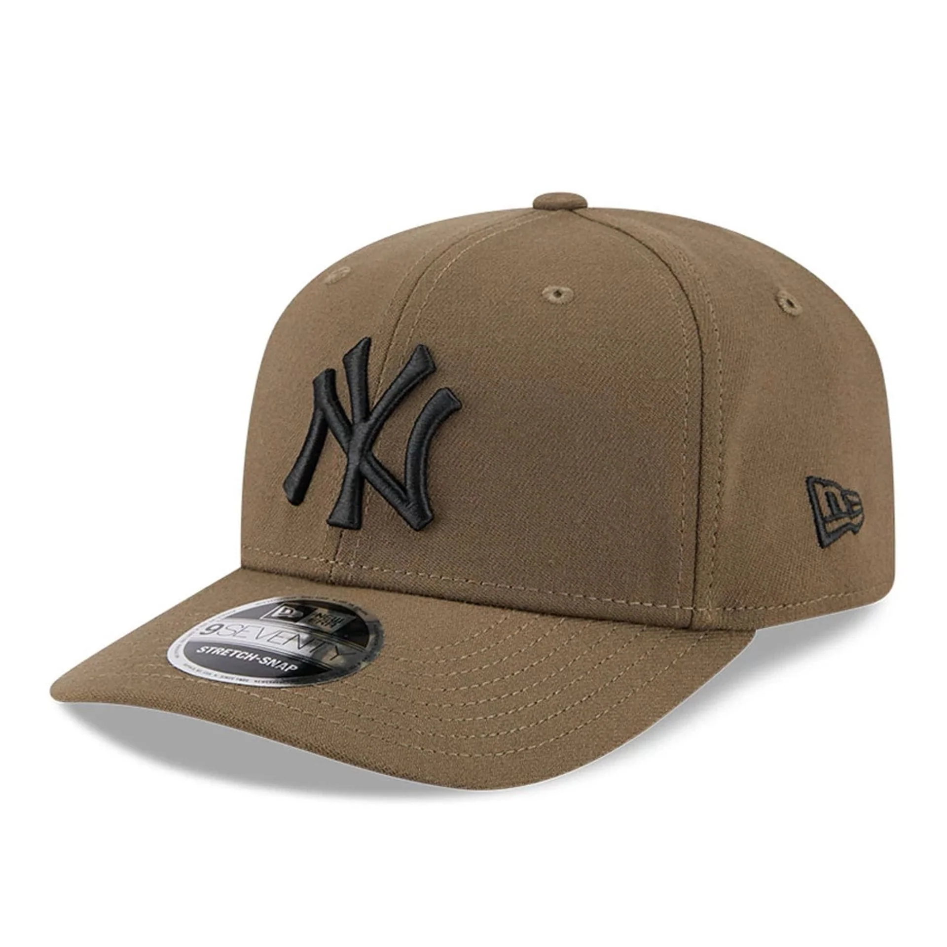 New York Yankees MLB Brown 9SEVENTY Stretch Snap Adjustable Cap