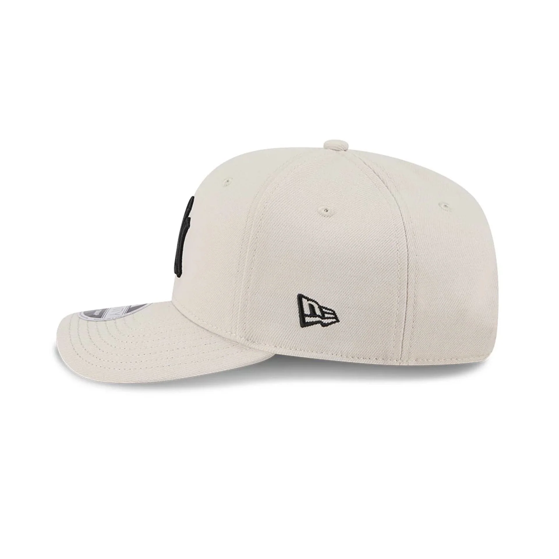 New York Yankees MLB Light Beige 9SEVENTY Stretch Snap Adjustable Cap