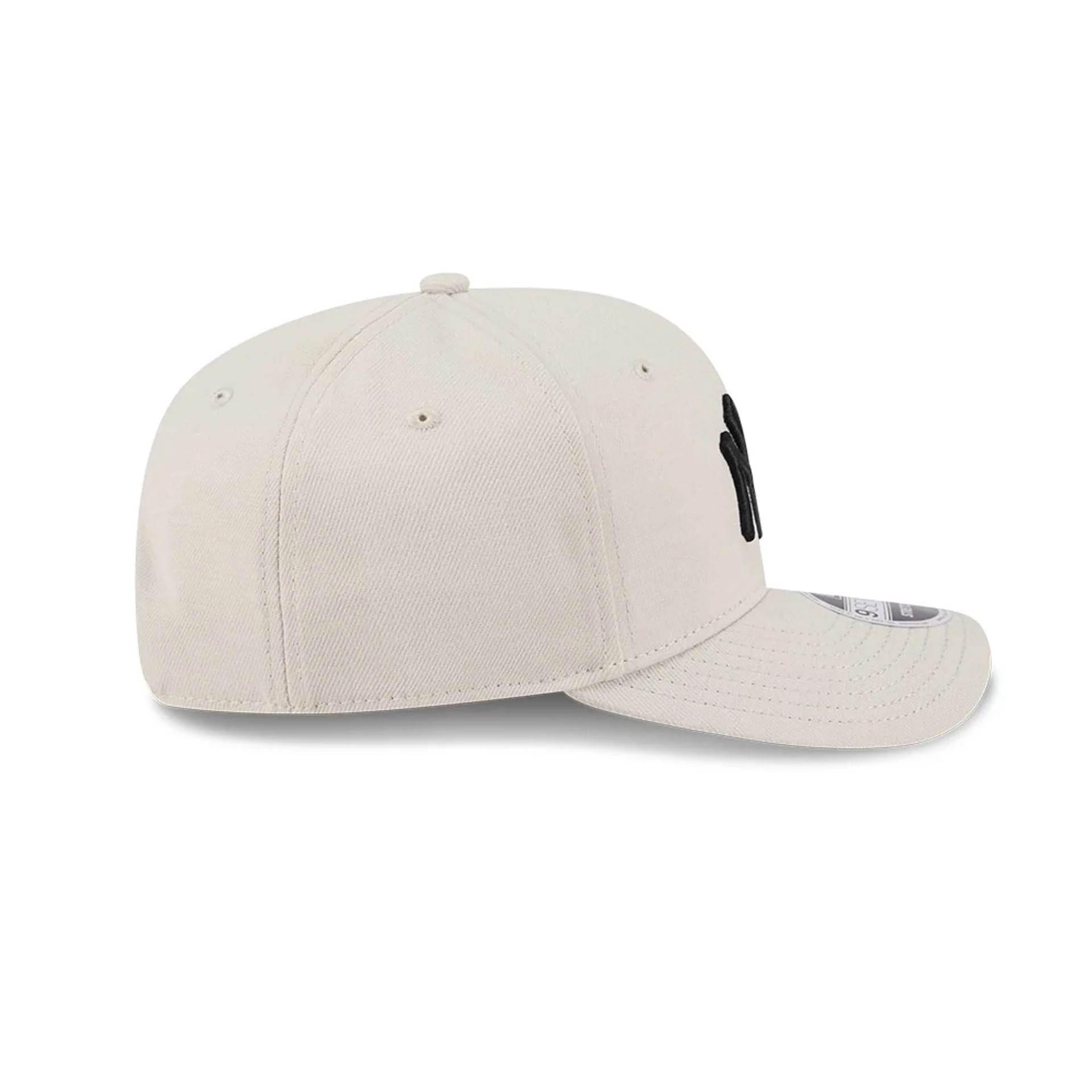New York Yankees MLB Light Beige 9SEVENTY Stretch Snap Adjustable Cap