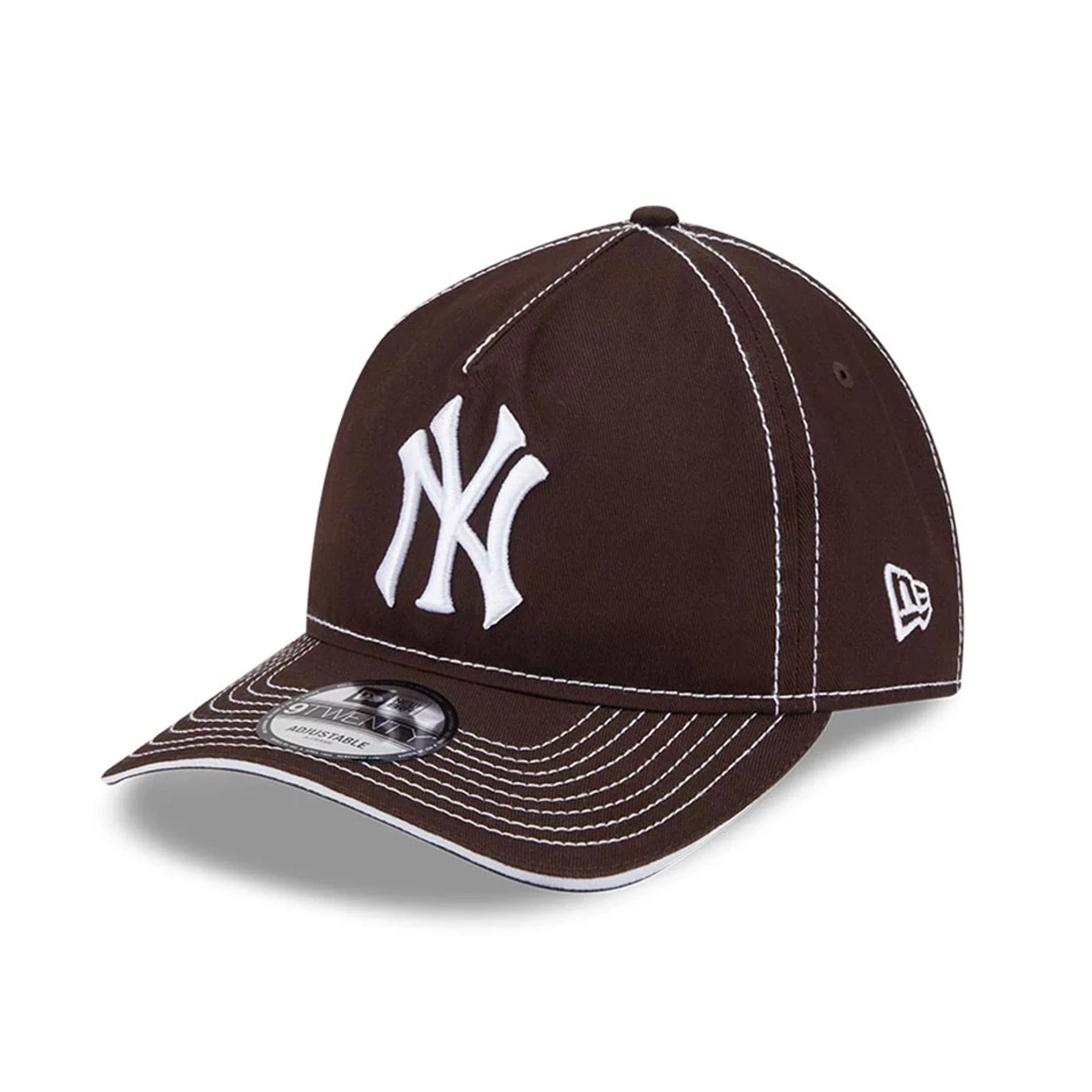 New York Yankees MLB Contrast Dark Brown 9TWENTY A-Frame Adjustable Cap