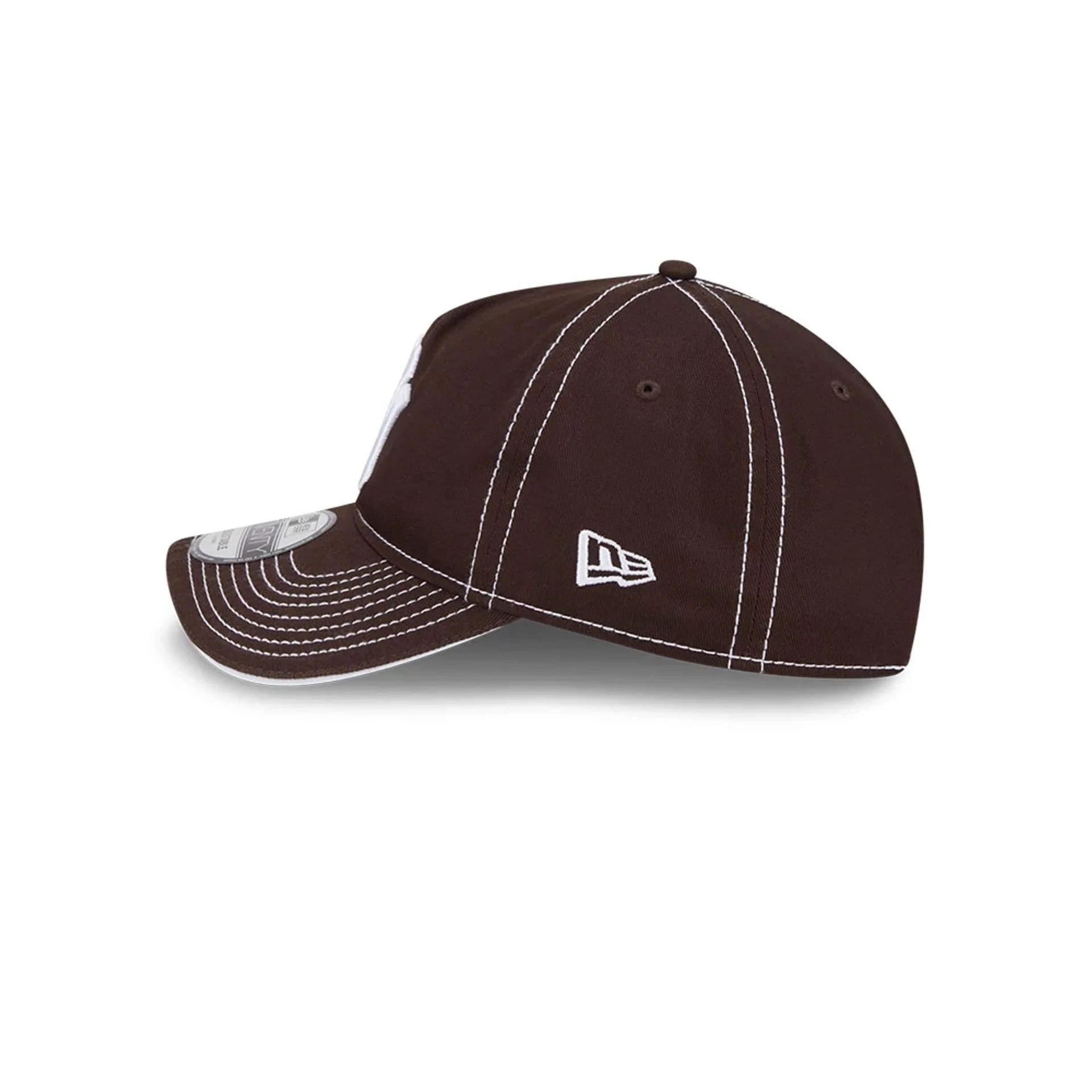 New York Yankees MLB Contrast Dark Brown 9TWENTY A-Frame Adjustable Cap