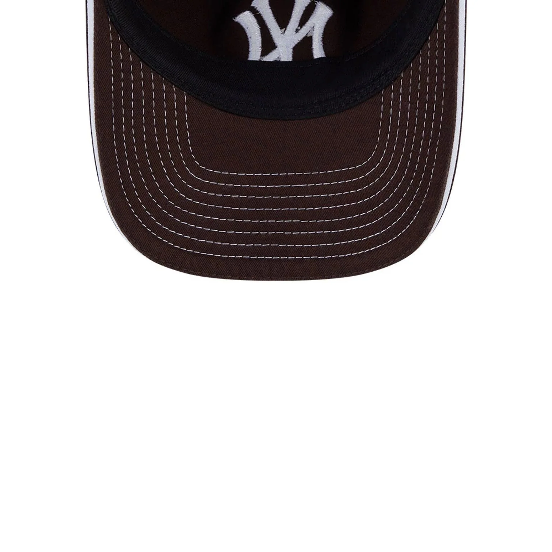 New York Yankees MLB Contrast Dark Brown 9TWENTY A-Frame Adjustable Cap