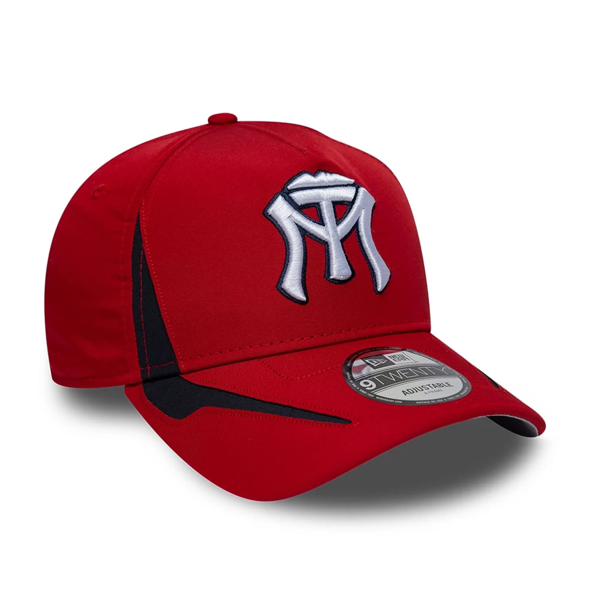 Sultanes De Monterrey LMB Panel Red 9TWENTY A-Frame Adjustable Cap