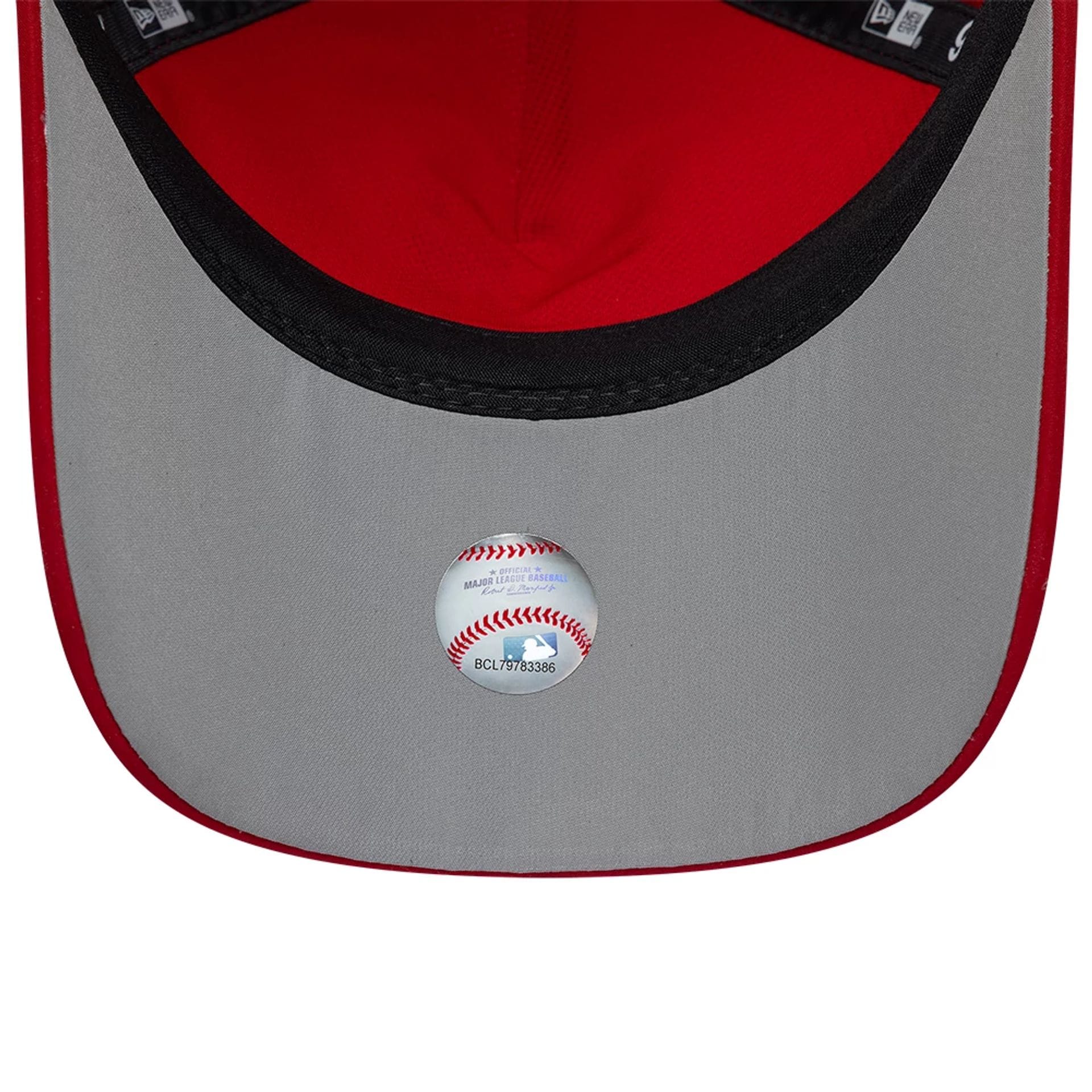 Atlanta Braves MLB Panel Red 9TWENTY A-Frame Adjustable Cap