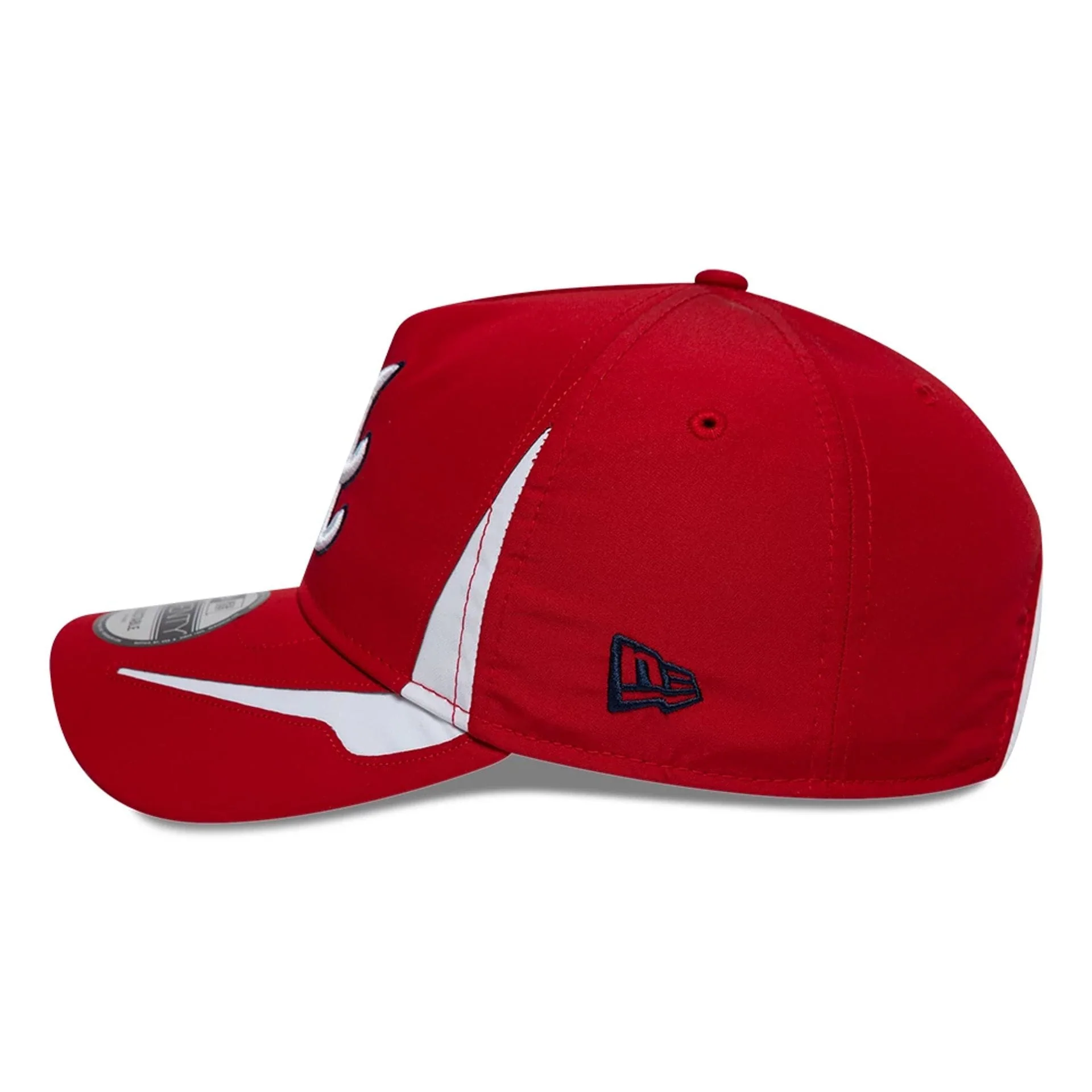 Atlanta Braves MLB Panel Red 9TWENTY A-Frame Adjustable Cap