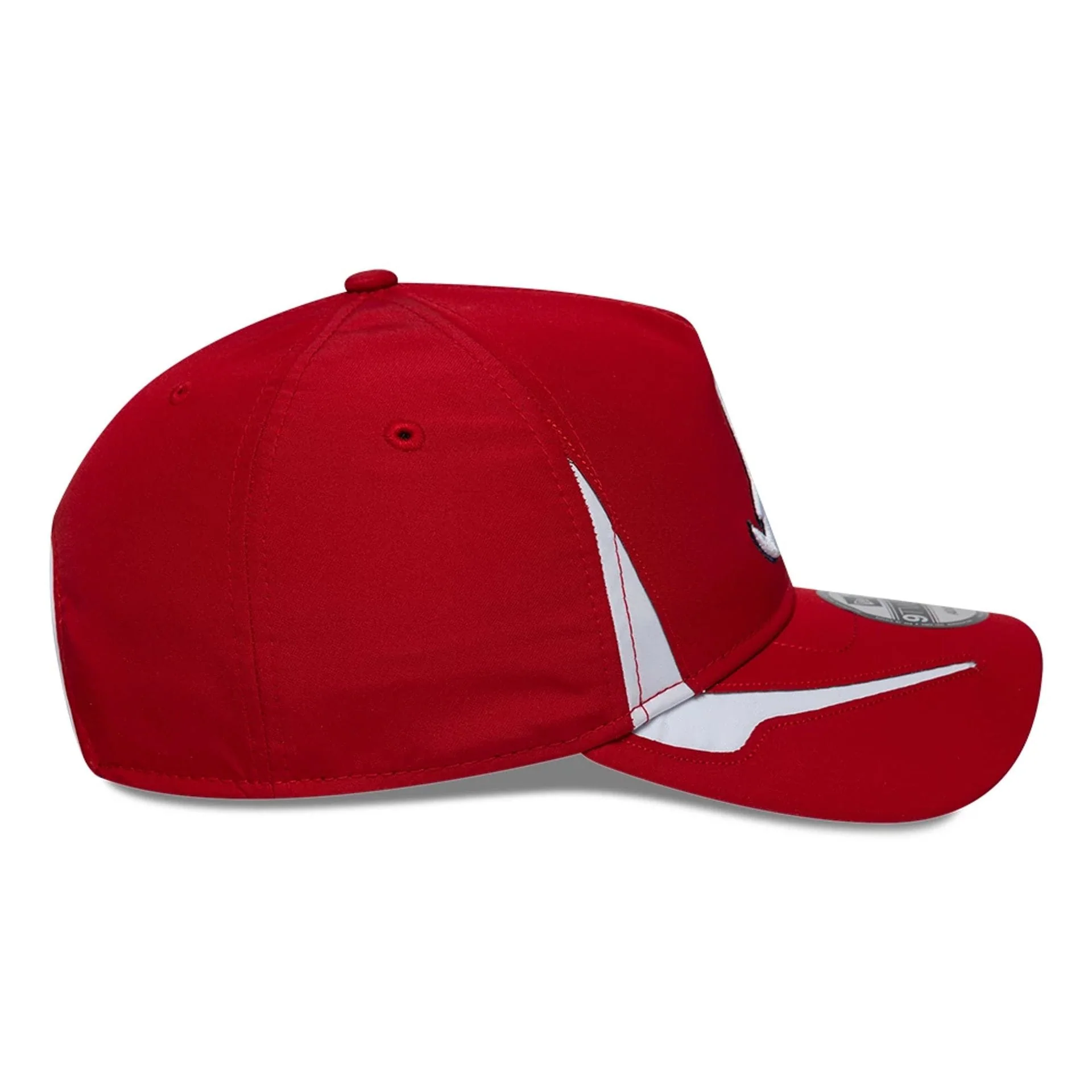 Atlanta Braves MLB Panel Red 9TWENTY A-Frame Adjustable Cap