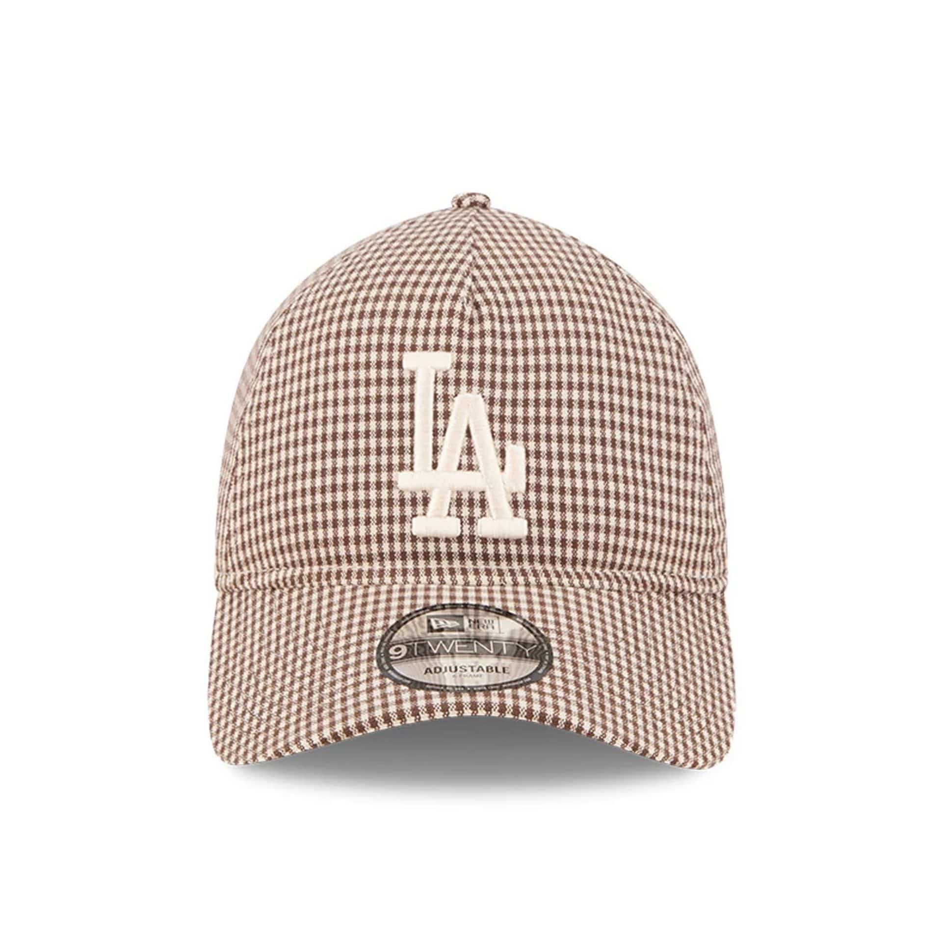7144-la-dodgers-mlb-check-open-brown-9twenty-a-frame-adjustable-cap-3.jpg LA Dodgers MLB Check Open Brown 9TWENTY A-Frame Adjustable Cap