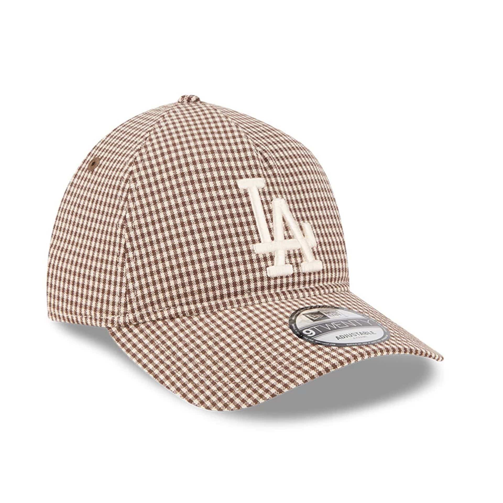 7144-la-dodgers-mlb-check-open-brown-9twenty-a-frame-adjustable-cap-4.jpg LA Dodgers MLB Check Open Brown 9TWENTY A-Frame Adjustable Cap