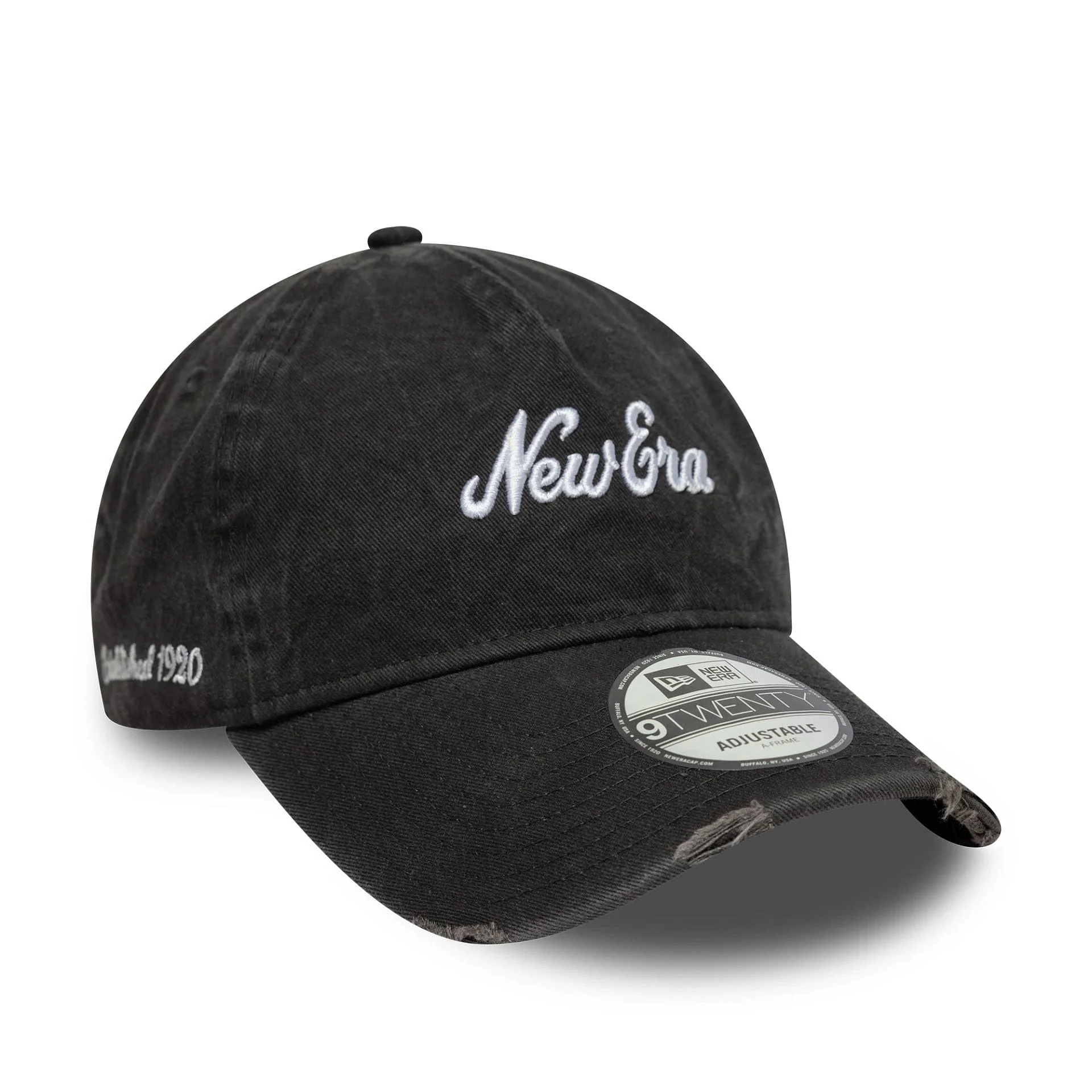 New Era Pigment Wash Black 9TWENTY A-Frame Cap