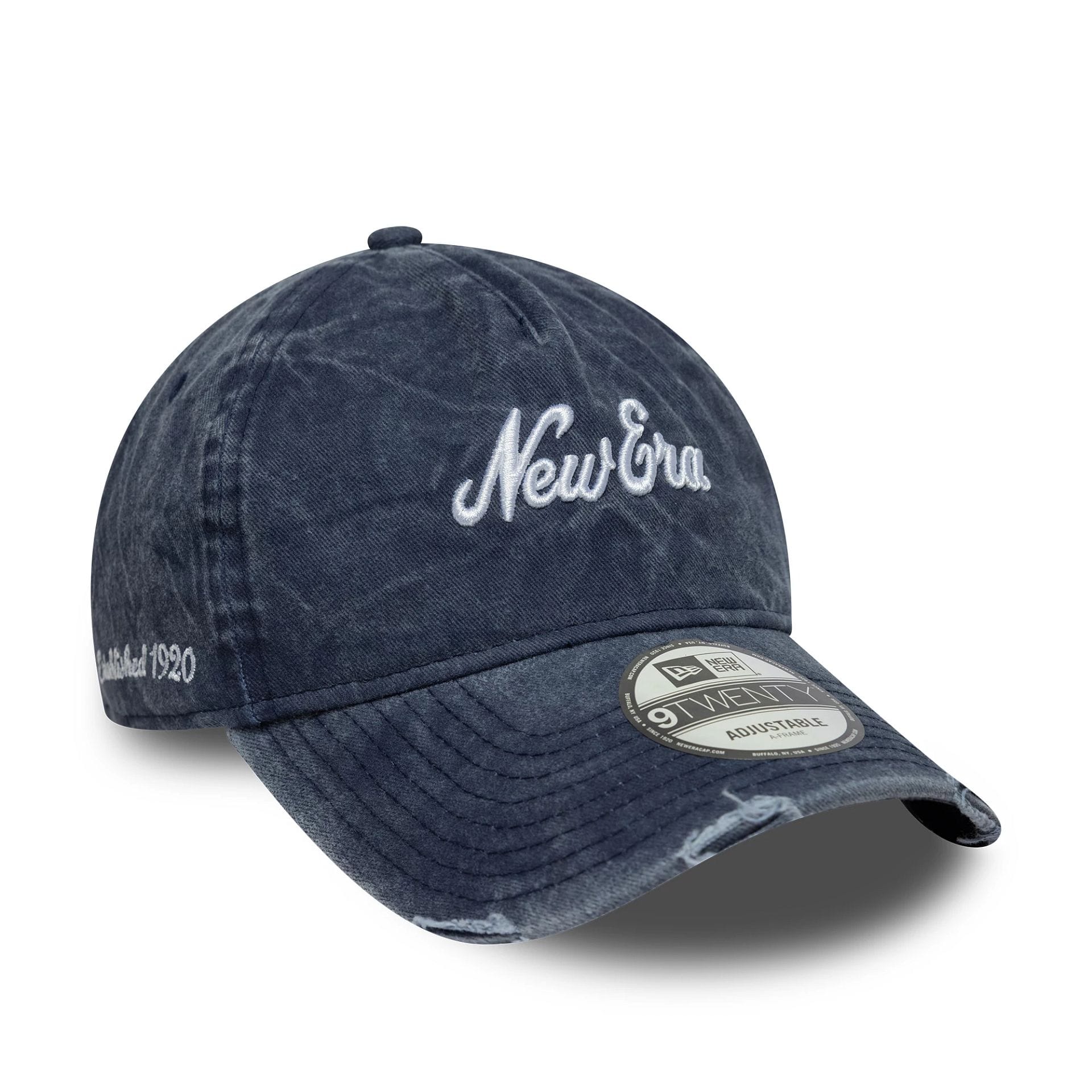 New Era Pigment Wash Navy 9TWENTY A-Frame Cap