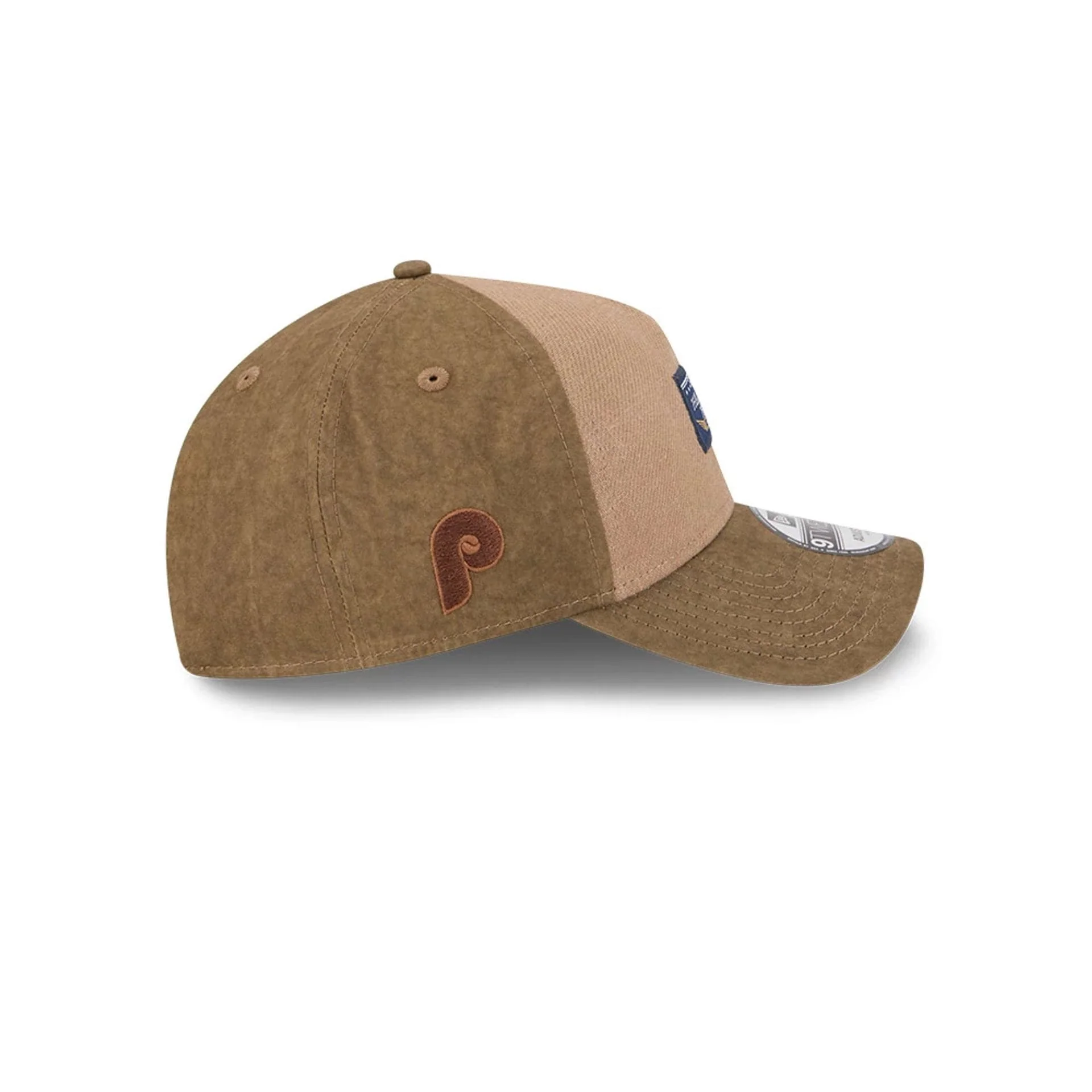 Philadelphia Phillies MLB Open Brown 9TWENTY A-Frame Adjustable Cap