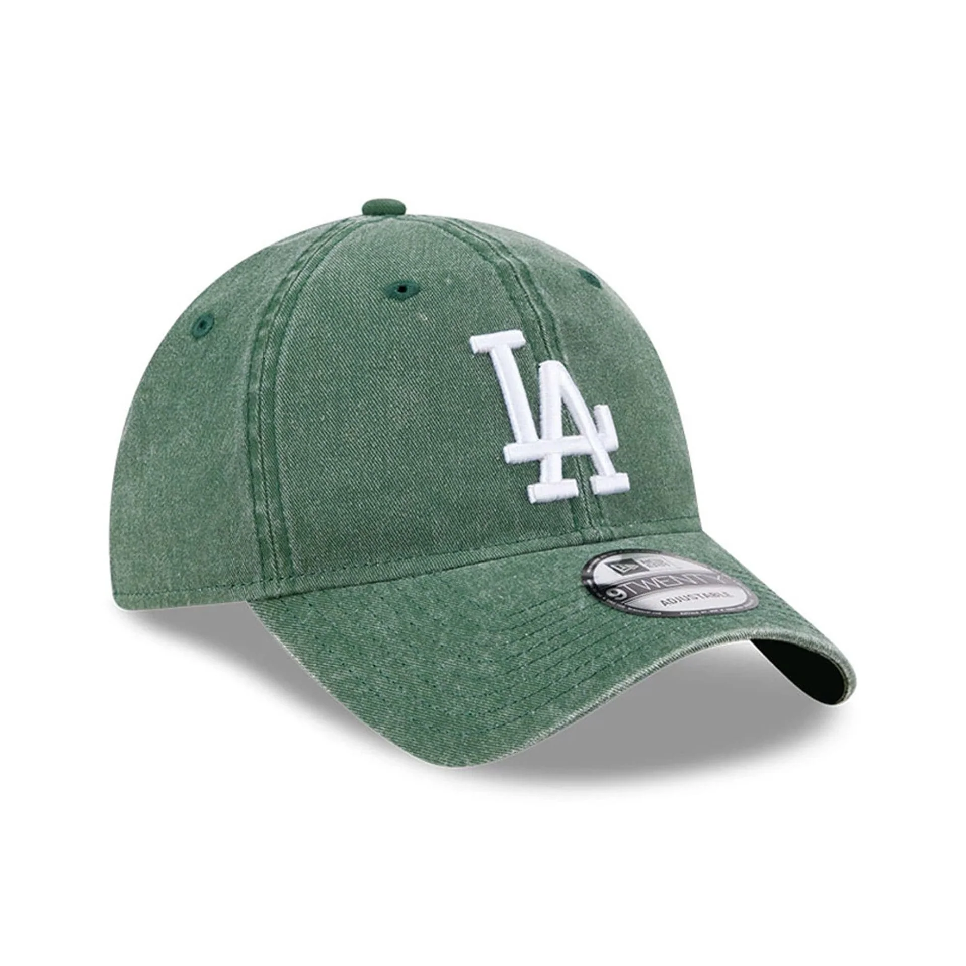 LA Dodgers MLB Overwash Dark Green 9TWENTY Adjustable Cap