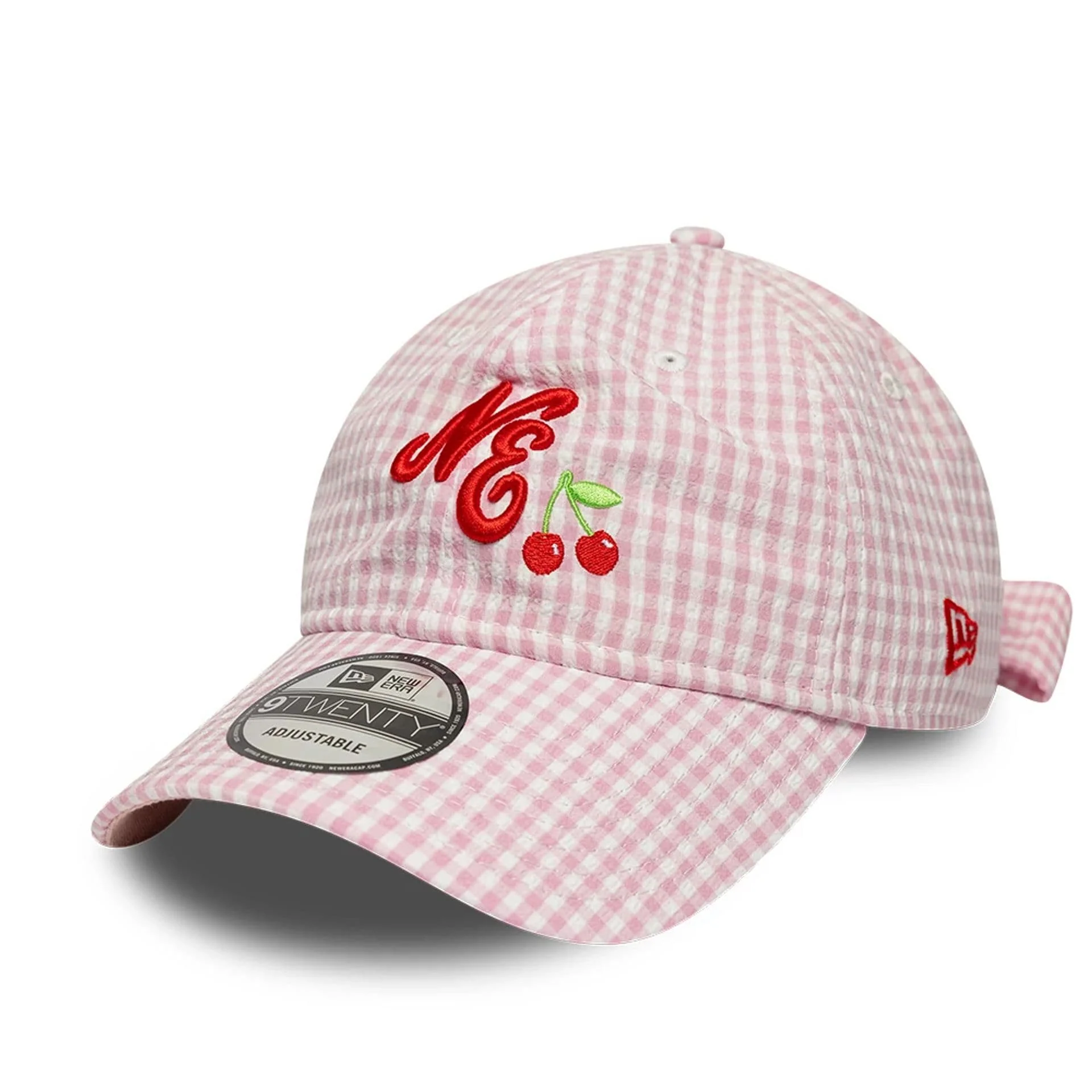 7217-new-era-gingham-bowback-pastel-pink-9twenty-adjustable-cap-1.webp New Era Gingham Bowback Pastel Pink 9TWENTY Adjustable Cap