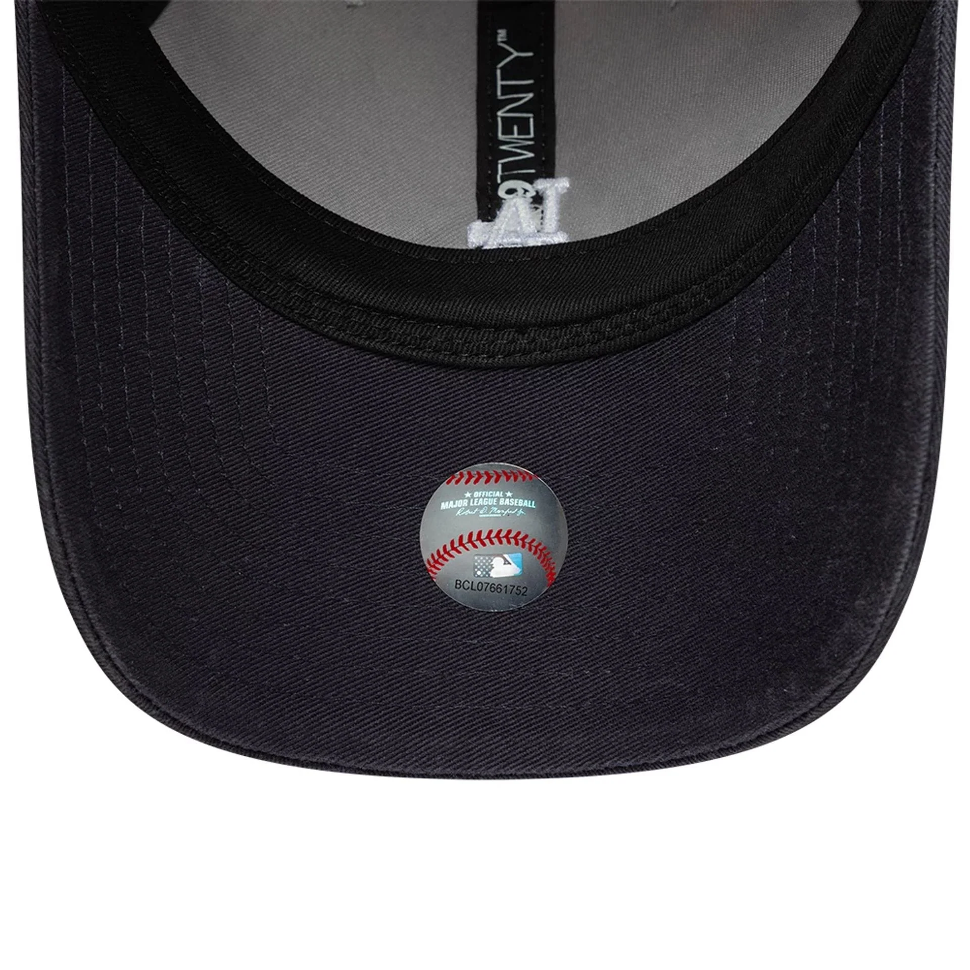 LA Dodgers MLB Washed Contrast Grey 9TWENTY Adjustable Cap