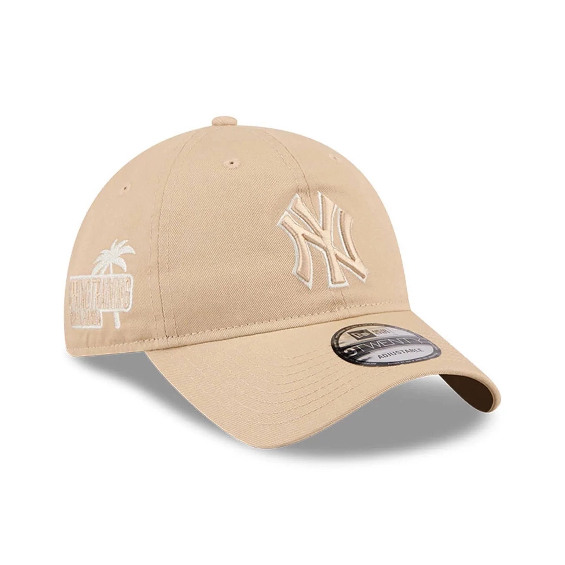 New York Yankees MLB Colours Light Beige 9TWENTY Adjustable Cap