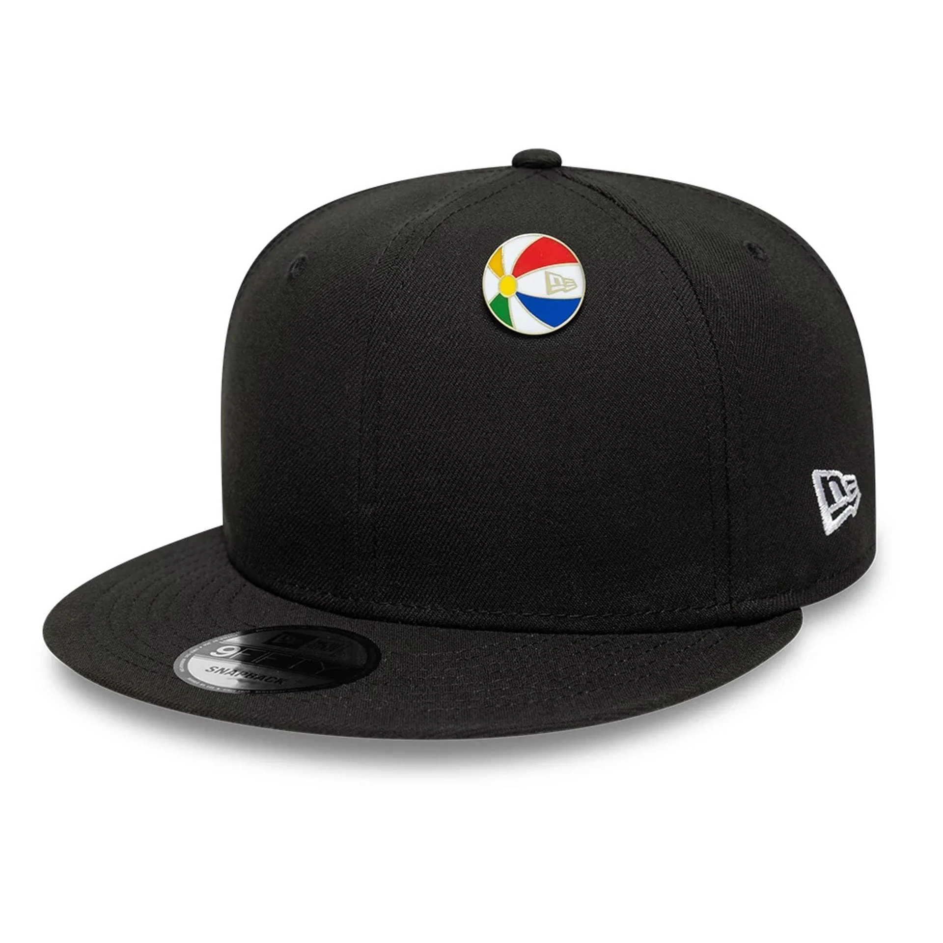 New Era Beachball Gold Pin Badge