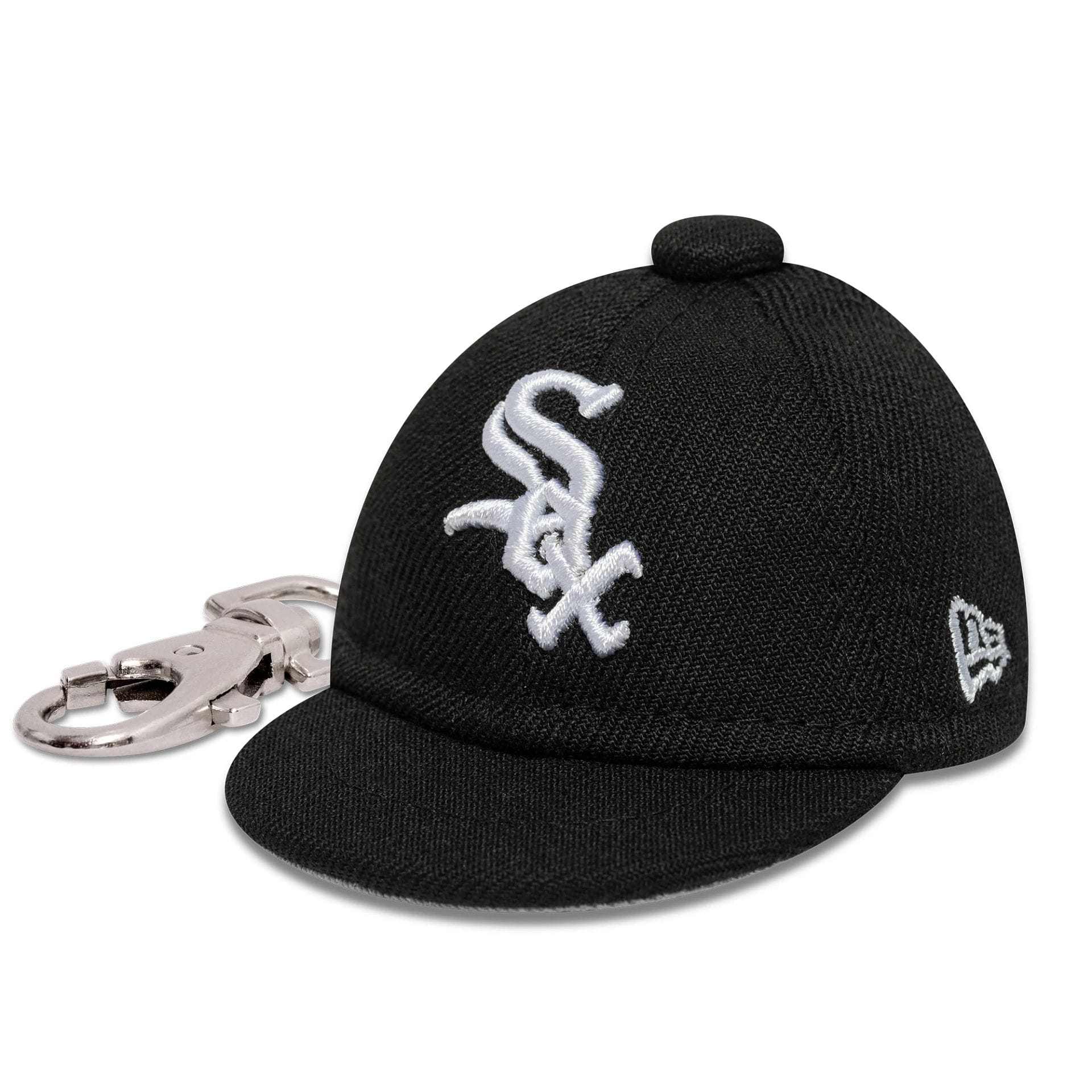 7569-chicago-white-sox-mlb-mini-cap-black-key-chain-1.jpg Chicago White Sox MLB Mini Cap Black Key Chain