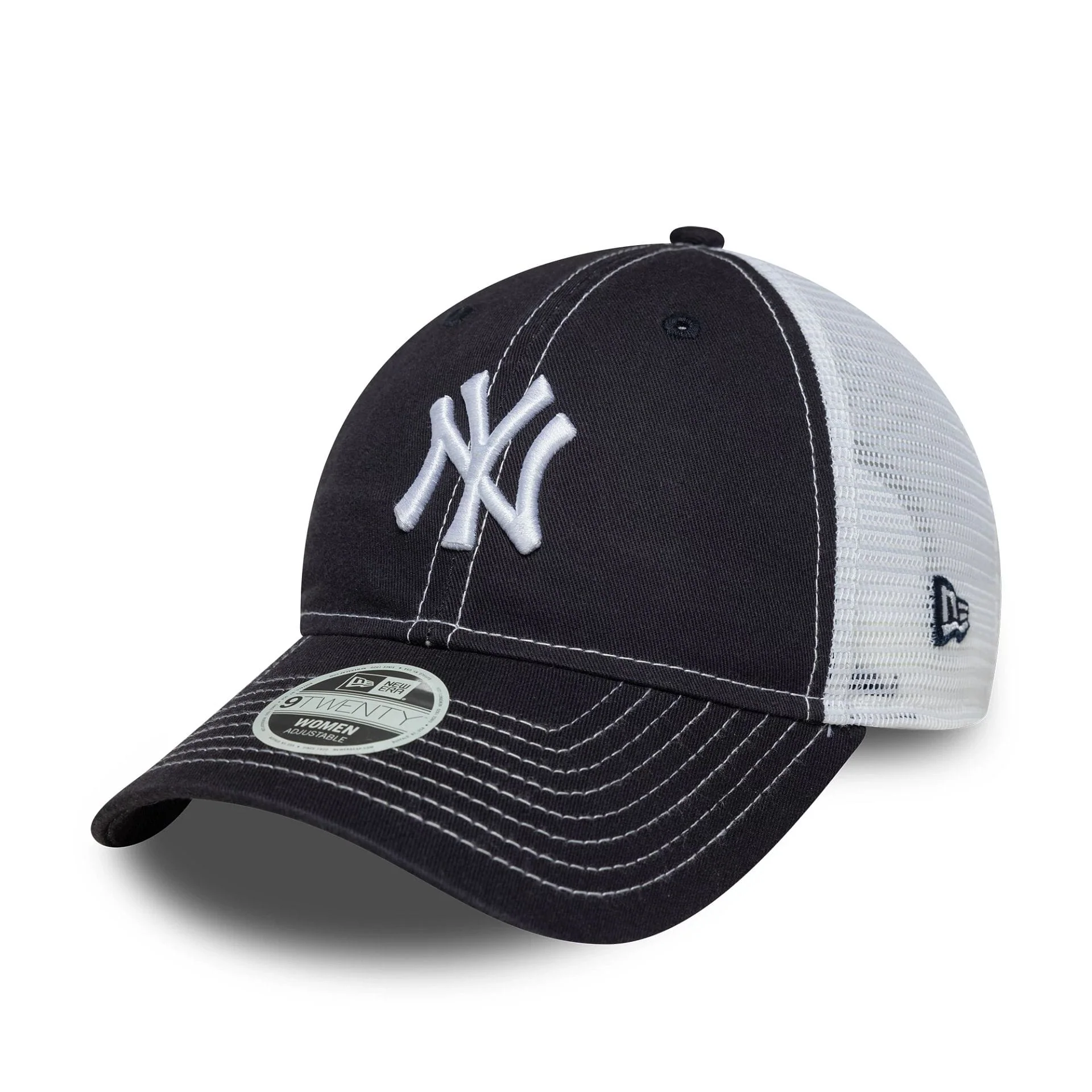 New York Yankees Womens MLB Washed Navy 9TWENTY Adjustable Cap