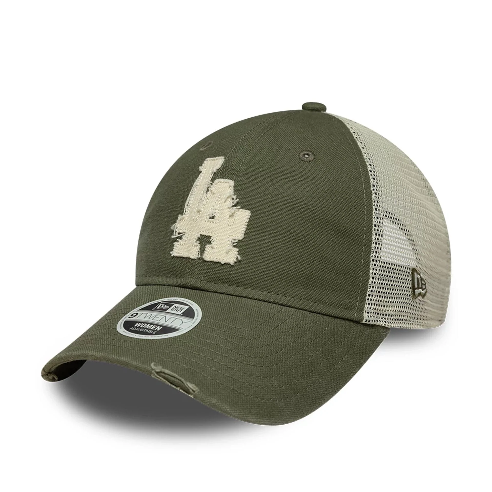 7633-la-dodgers-womens-mlb-green-9twenty-trucker-adjustable-cap-1.webp LA Dodgers Womens MLB Green 9TWENTY Trucker Adjustable Cap