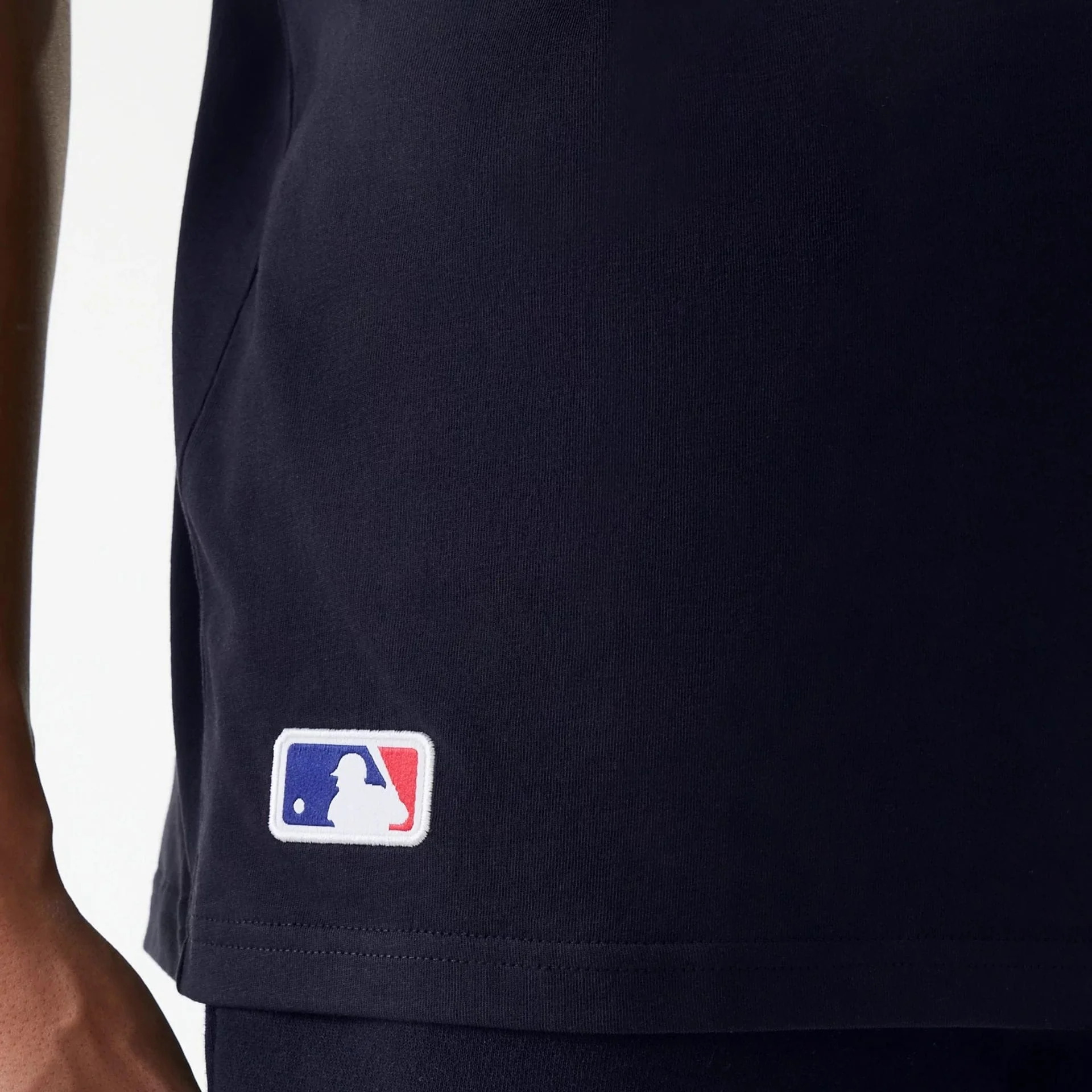 New York Yankees MLB League Essential Navy Oversized T-Shirt