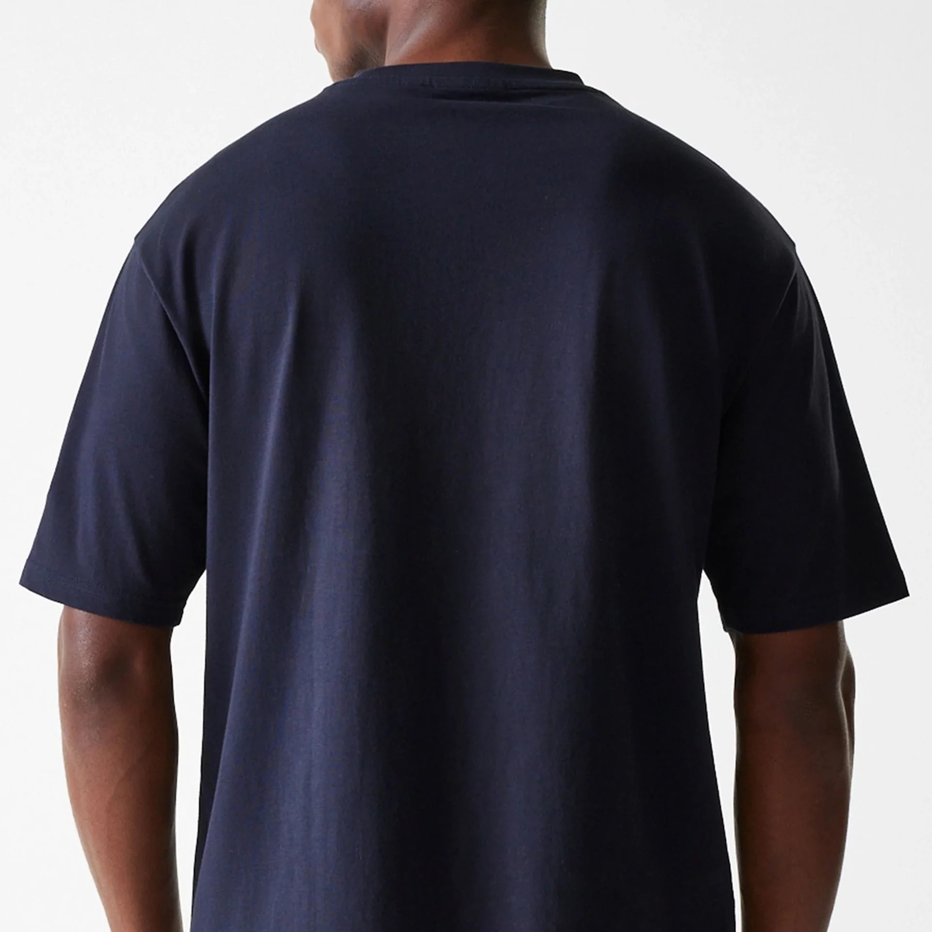 New York Yankees MLB League Essential Navy Oversized T-Shirt