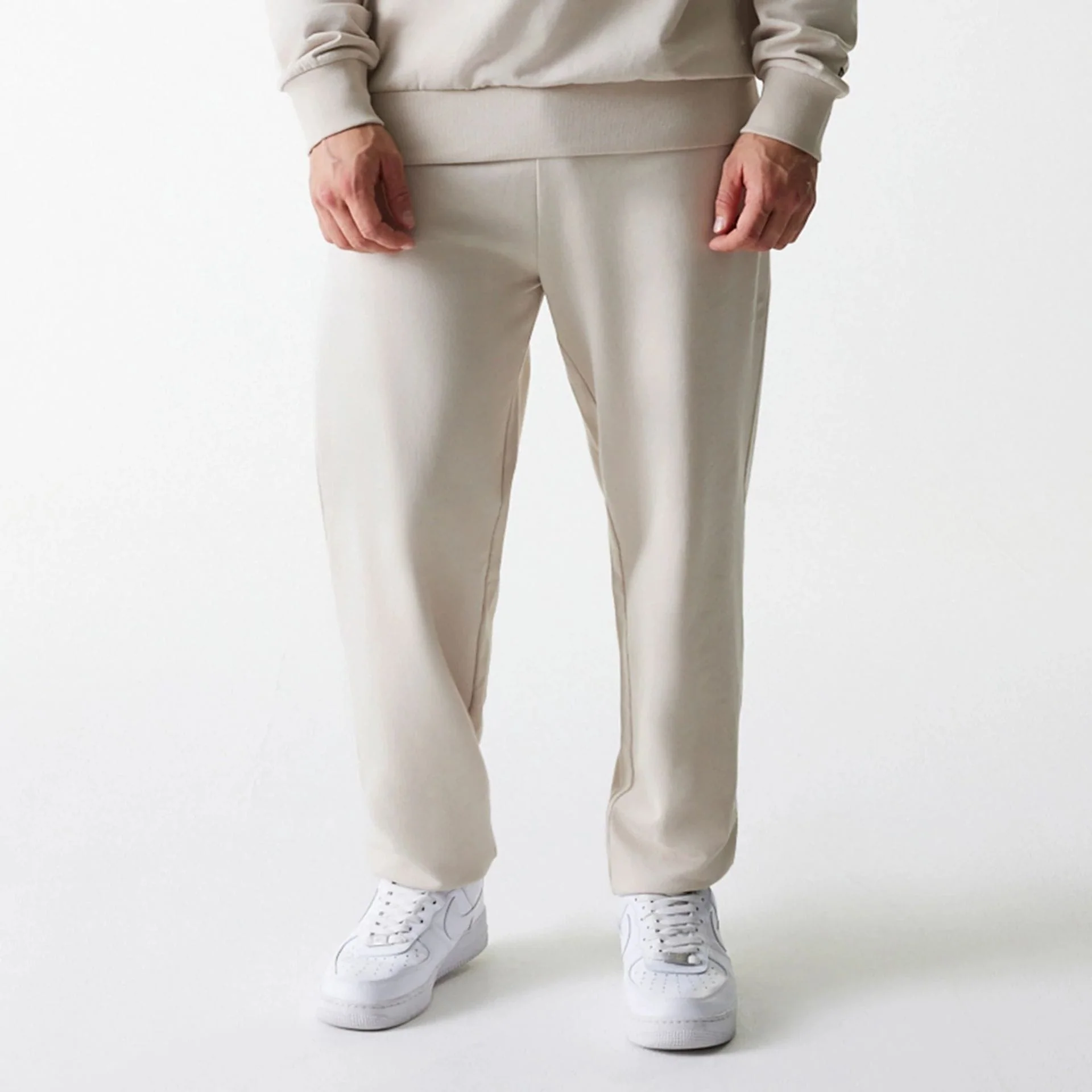 New York Yankees MLB League Essential Midi French Terry Cream Joggers