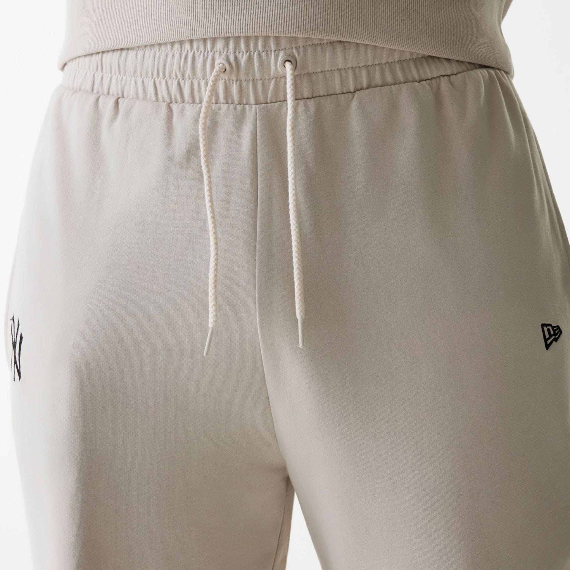 New York Yankees MLB League Essential Midi French Terry Cream Joggers