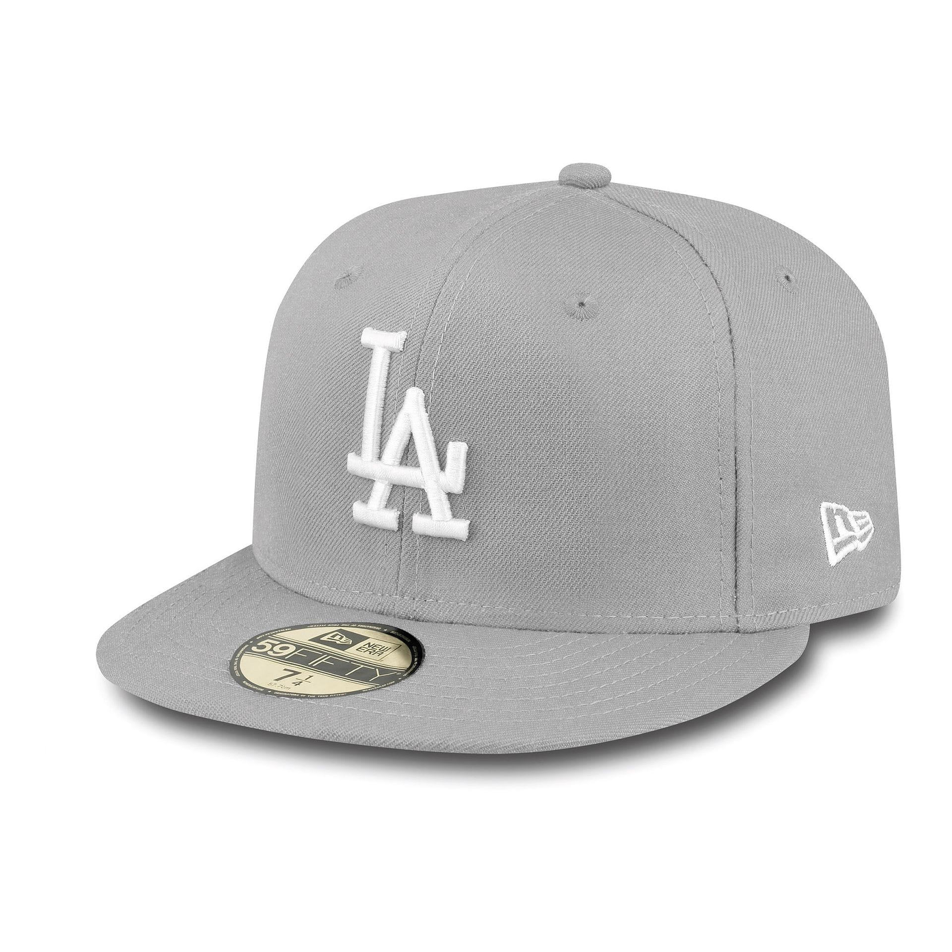 800-la-dodgers-mlb-basic-grey-59fifty-fitted-cap-1.jpg LA Dodgers MLB Basic Grey 59FIFTY Fitted Cap