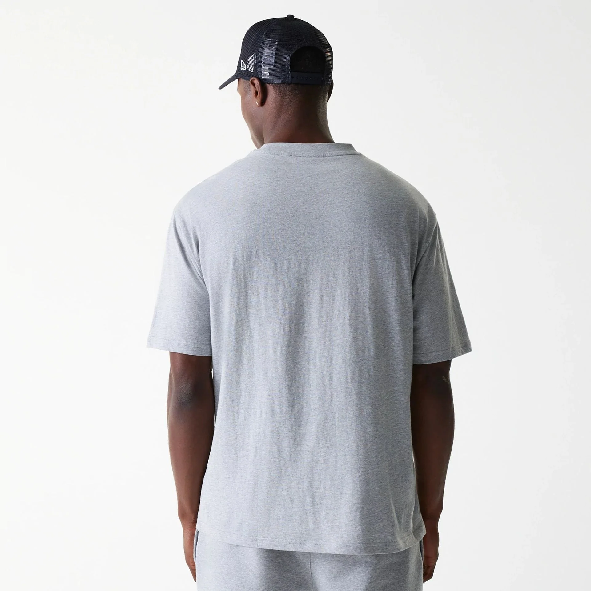 New York Yankees MLB League Essential Grey Oversized T-Shirt