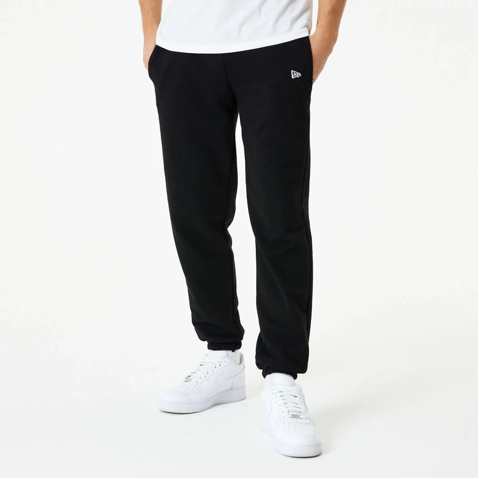 New Era Essential Black Joggers
