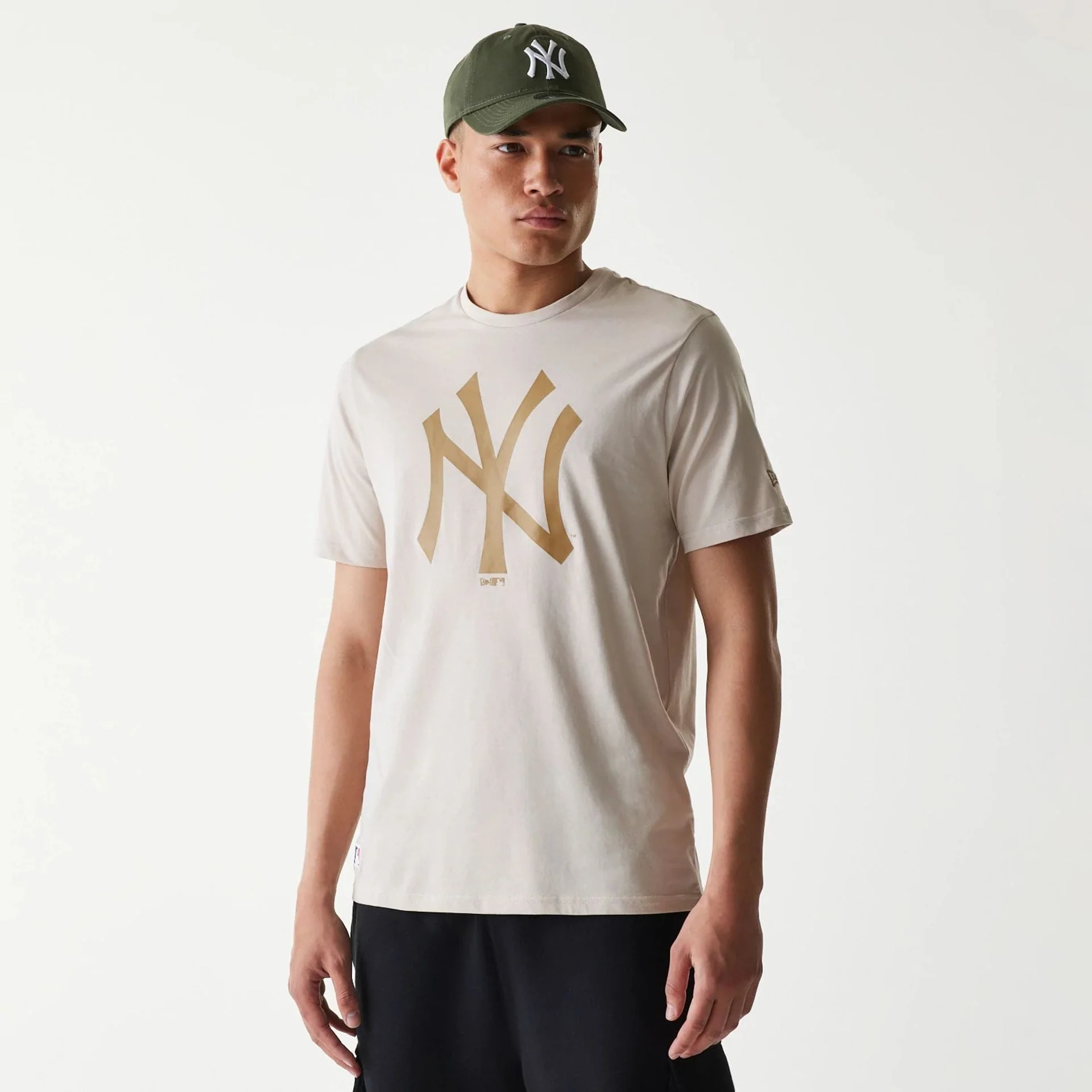 New York Yankees MLB Regular Cream T-Shirt