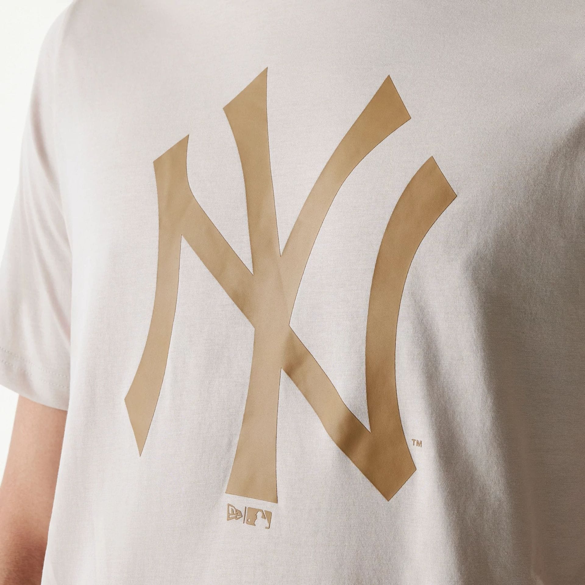 New York Yankees MLB Regular Cream T-Shirt