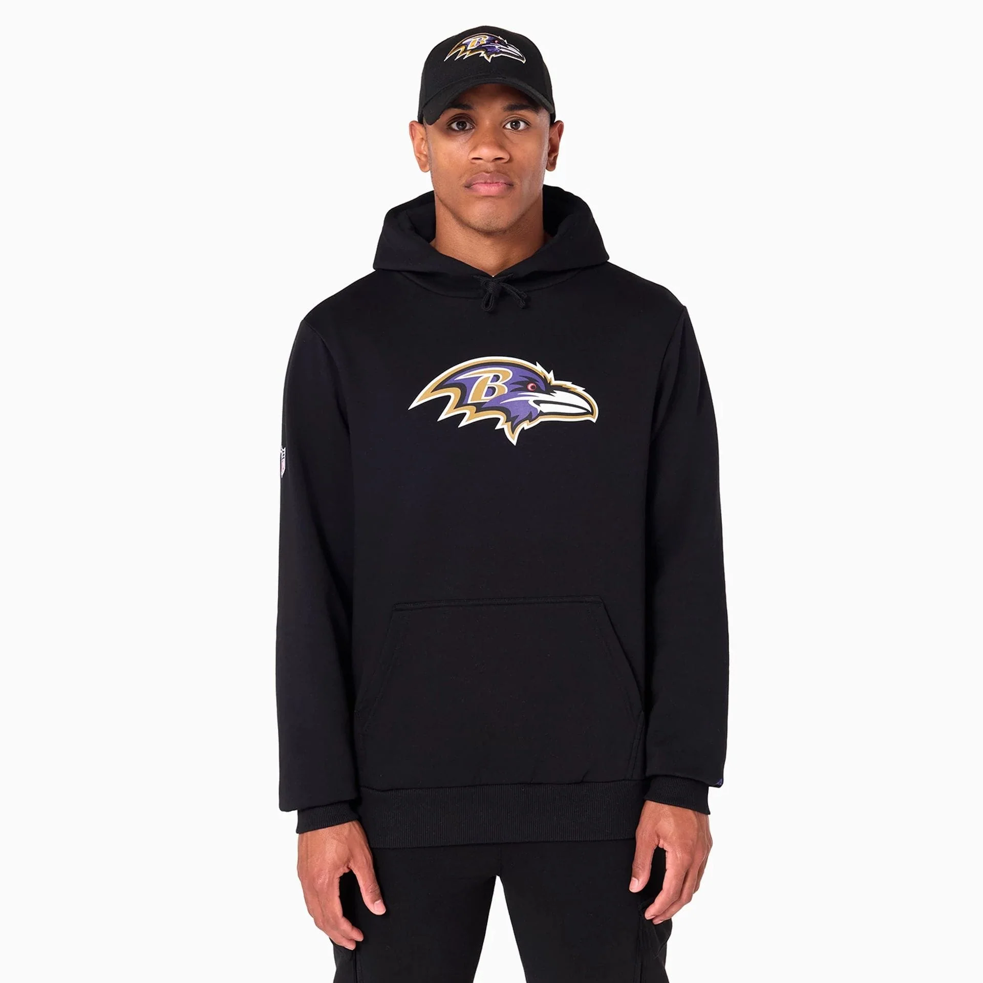 8426-baltimore-ravens-nfl-black-pullover-hoodie-1.webp Baltimore Ravens NFL Black Pullover Hoodie