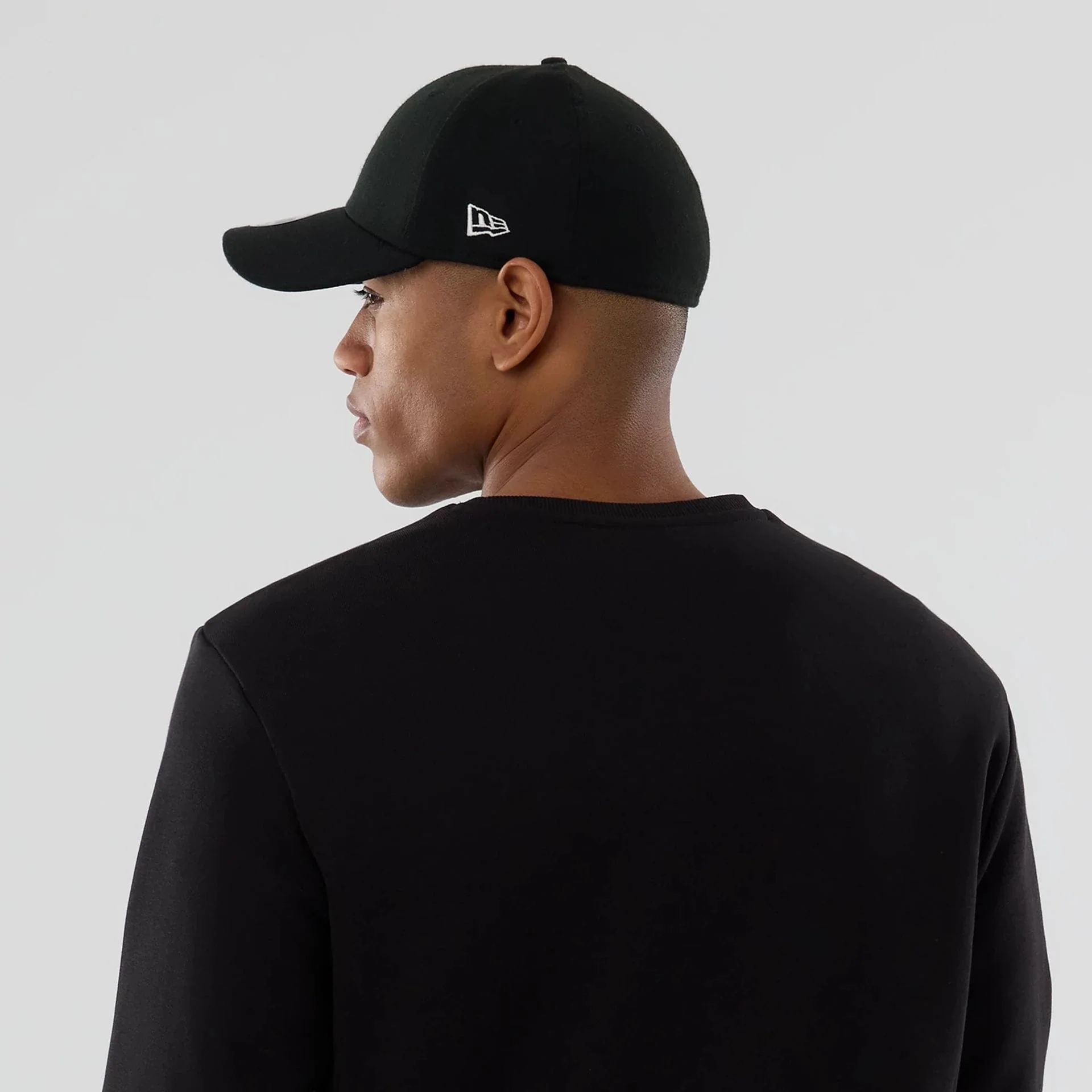 NFL Generic Logo Black Crew Neck Sweater