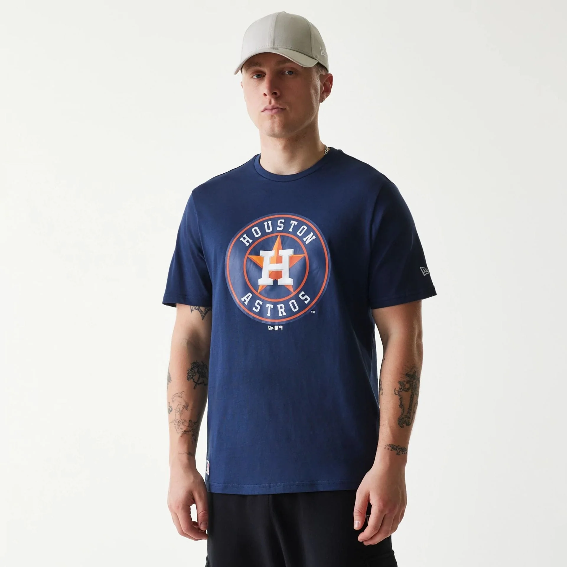 Houston Astros MLB Regular Dark Blue T-Shirt