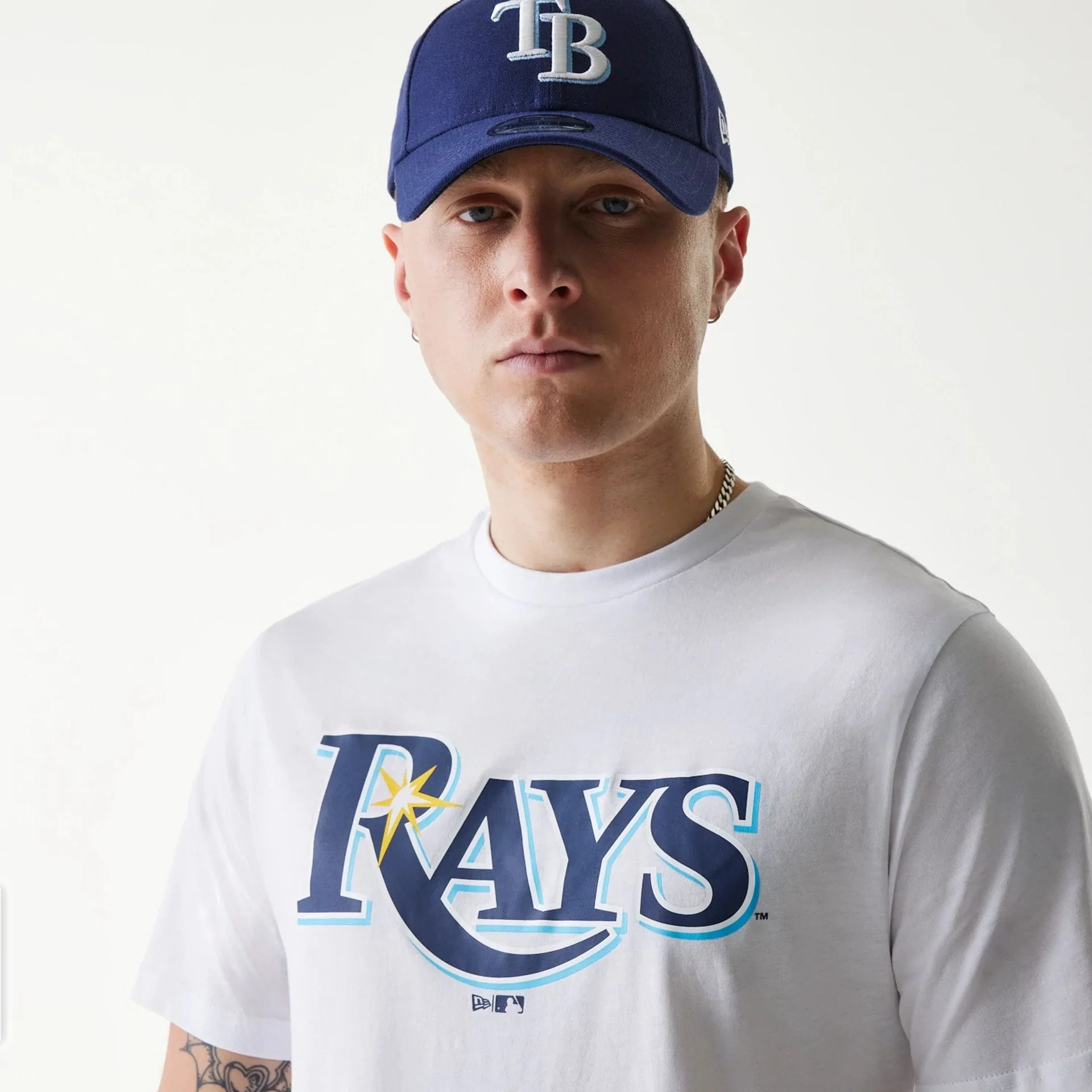 Tampa Bay Rays MLB Regular White T-Shirt
