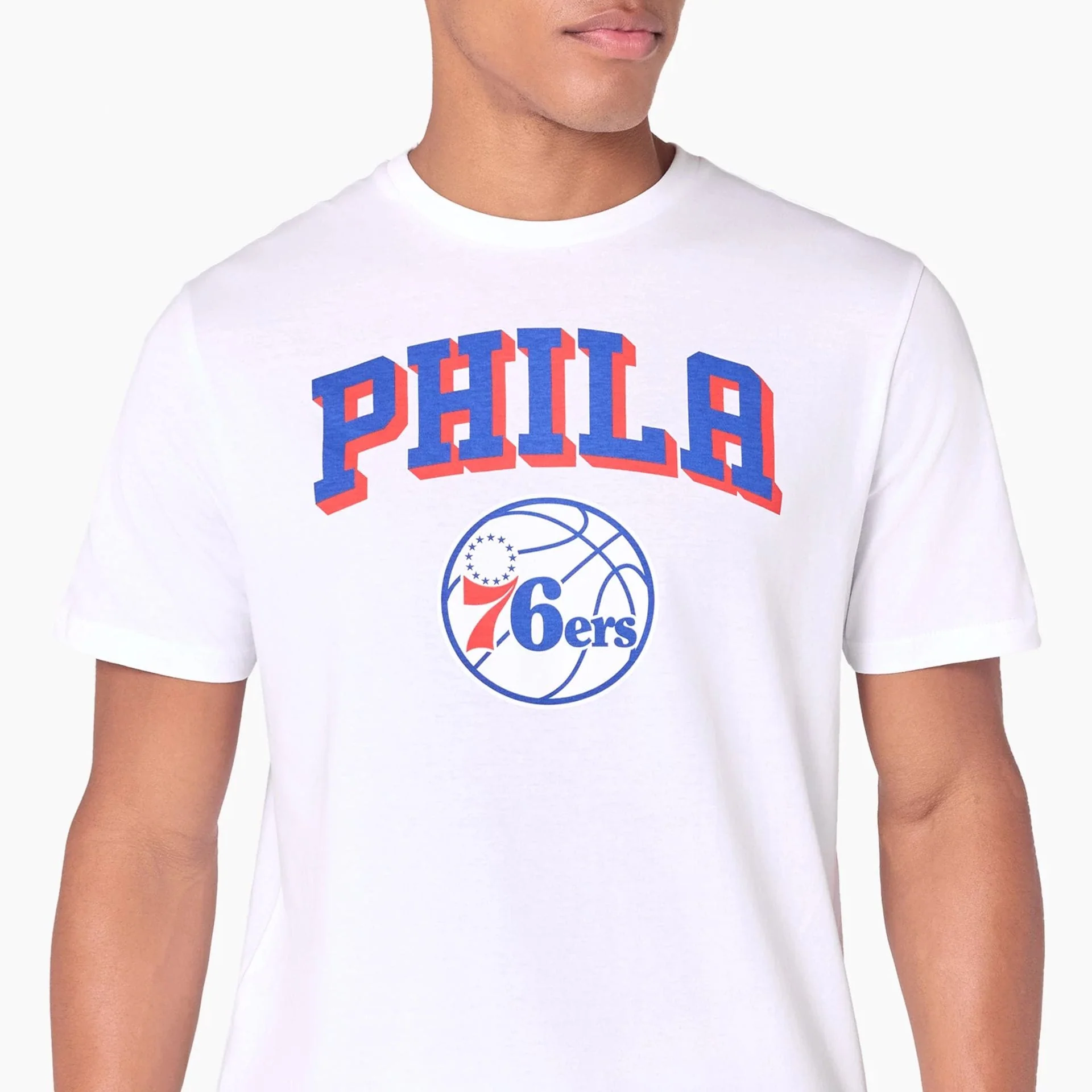 Philadelphia 76ers NBA White T-Shirt